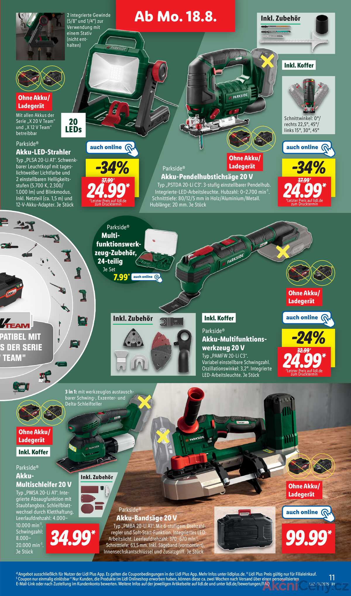 Leták Lidl Německo 18.8.-23.8.2025 strana 3