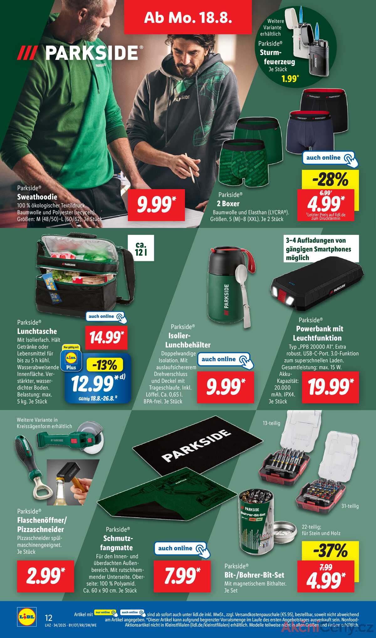 Leták Lidl Německo 18.8.-23.8.2025 strana 4