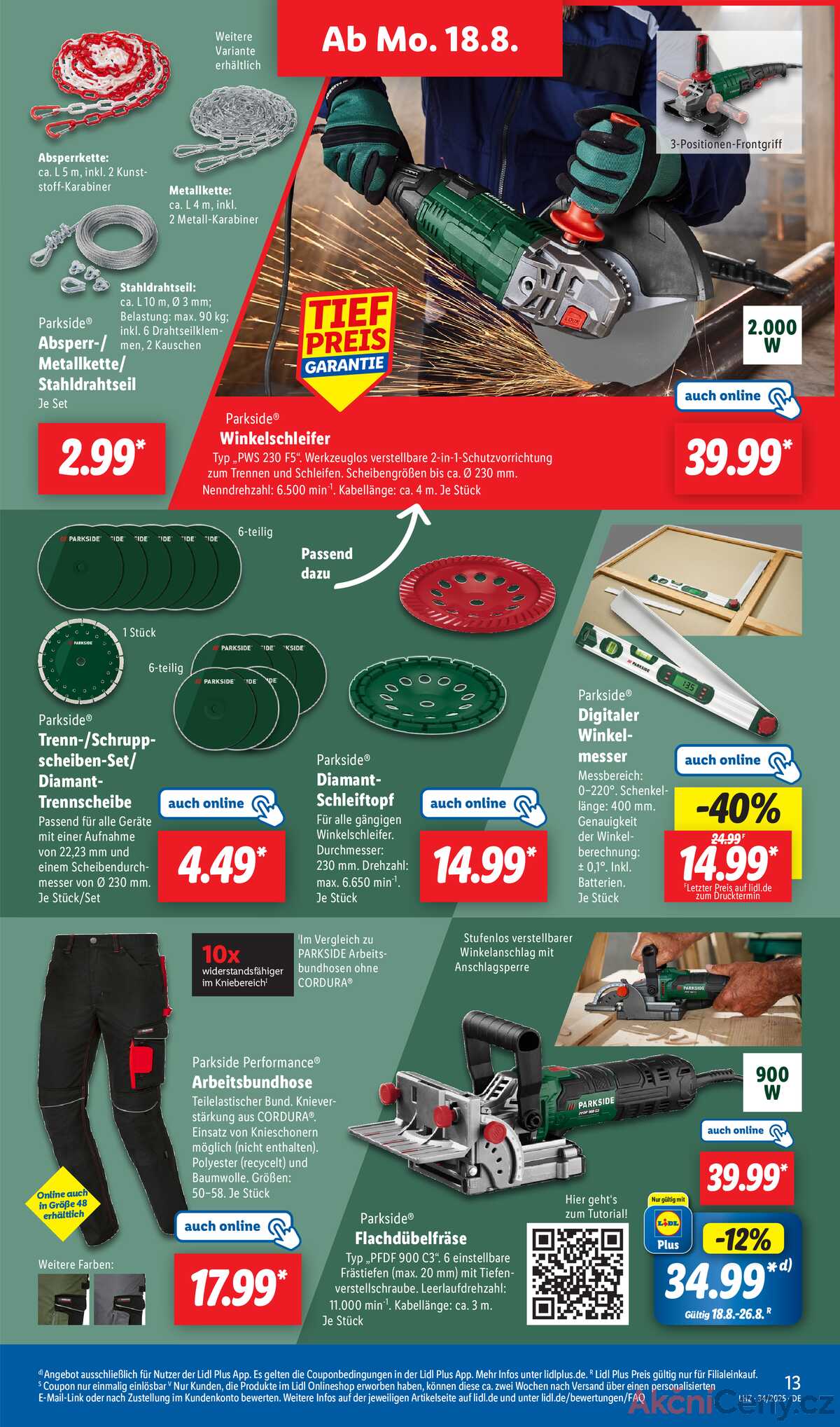 Leták Lidl Německo 18.8.-23.8.2025 strana 5