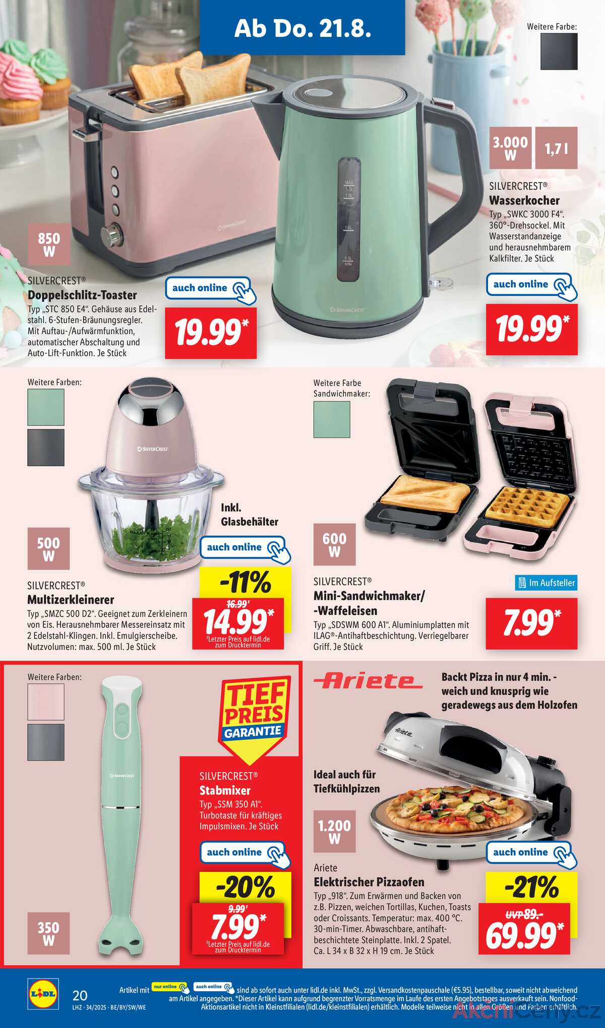 Leták Lidl Německo 18.8.-23.8.2025 strana 16