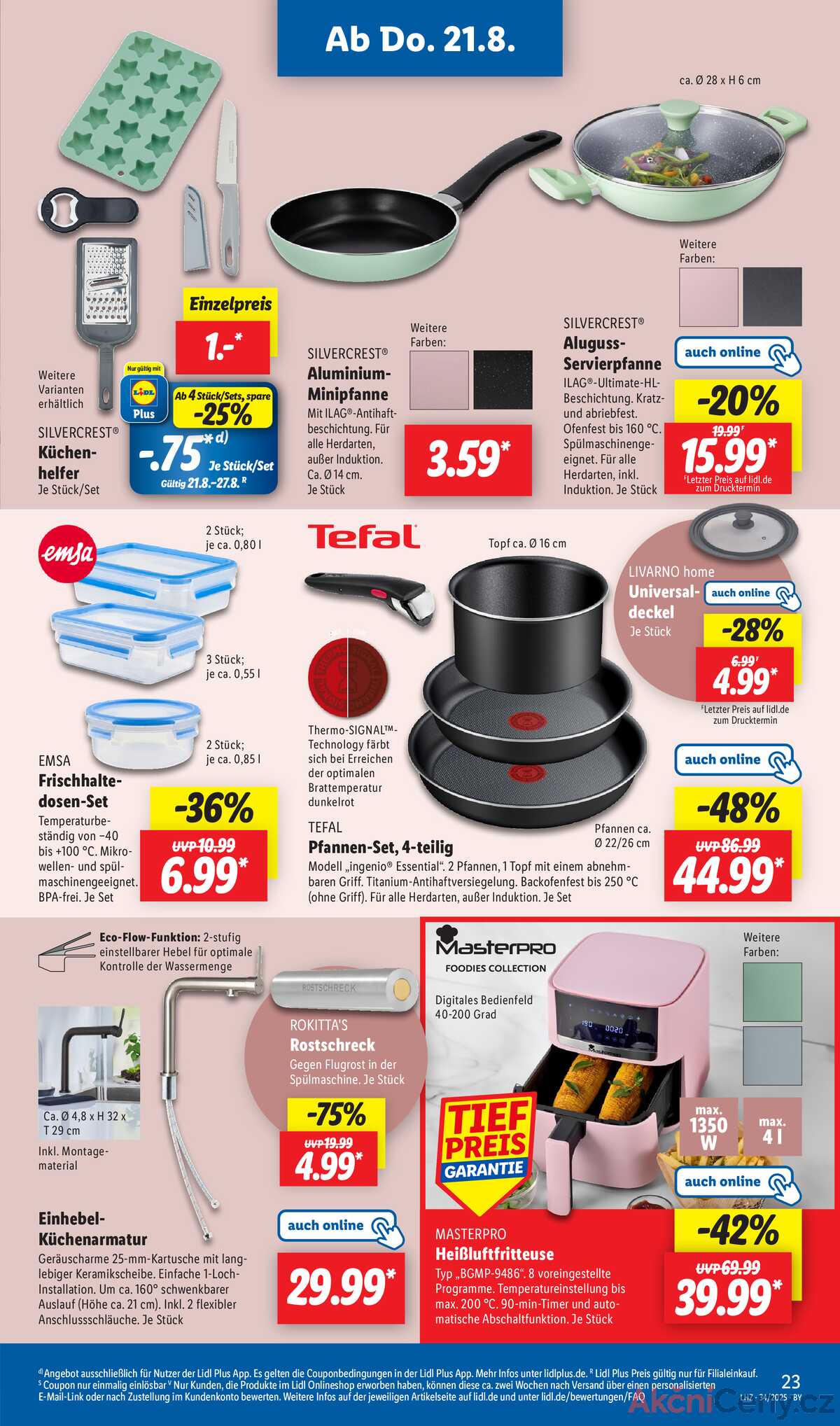 Leták Lidl Německo 18.8.-23.8.2025 strana 19