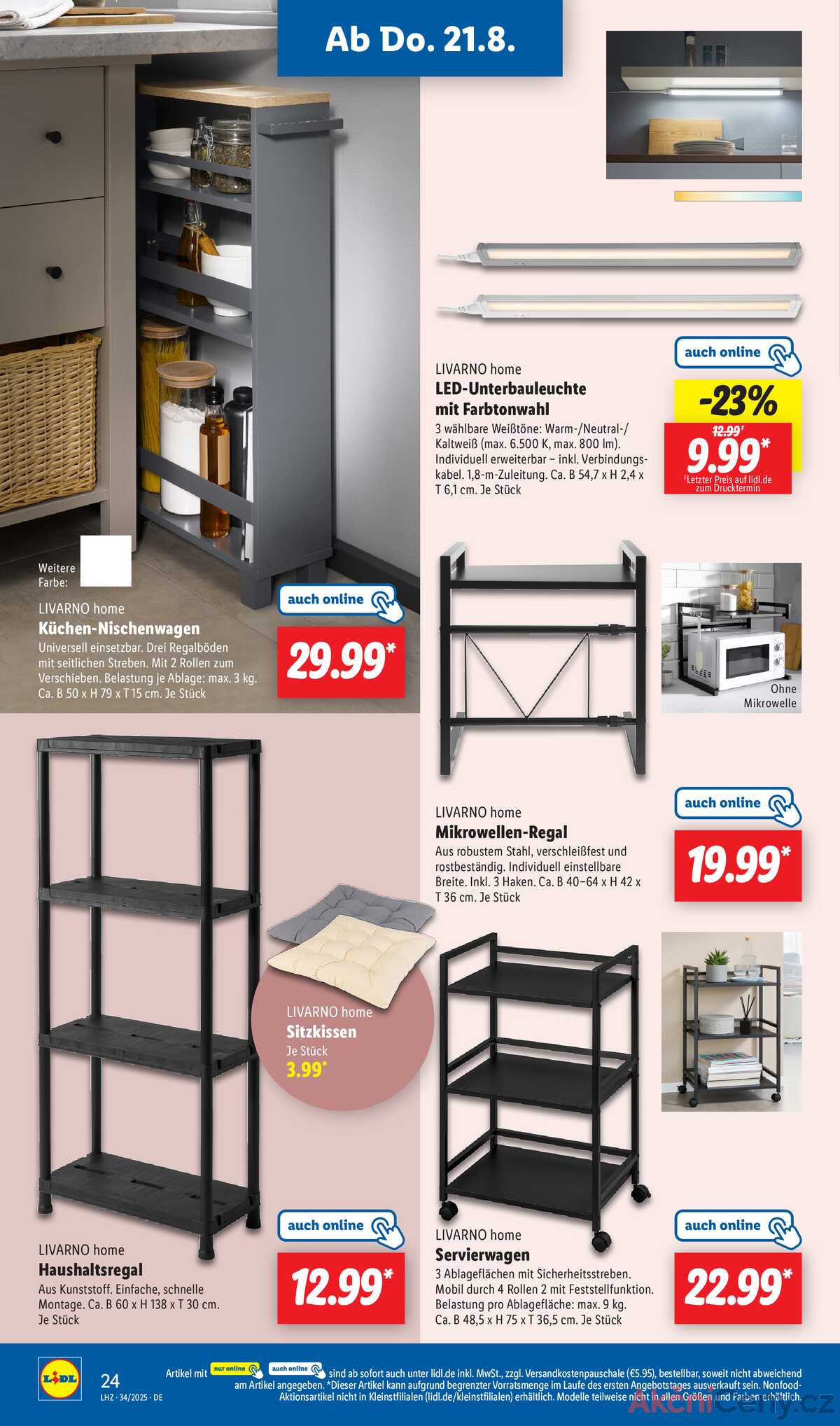 Leták Lidl Německo 18.8.-23.8.2025 strana 20