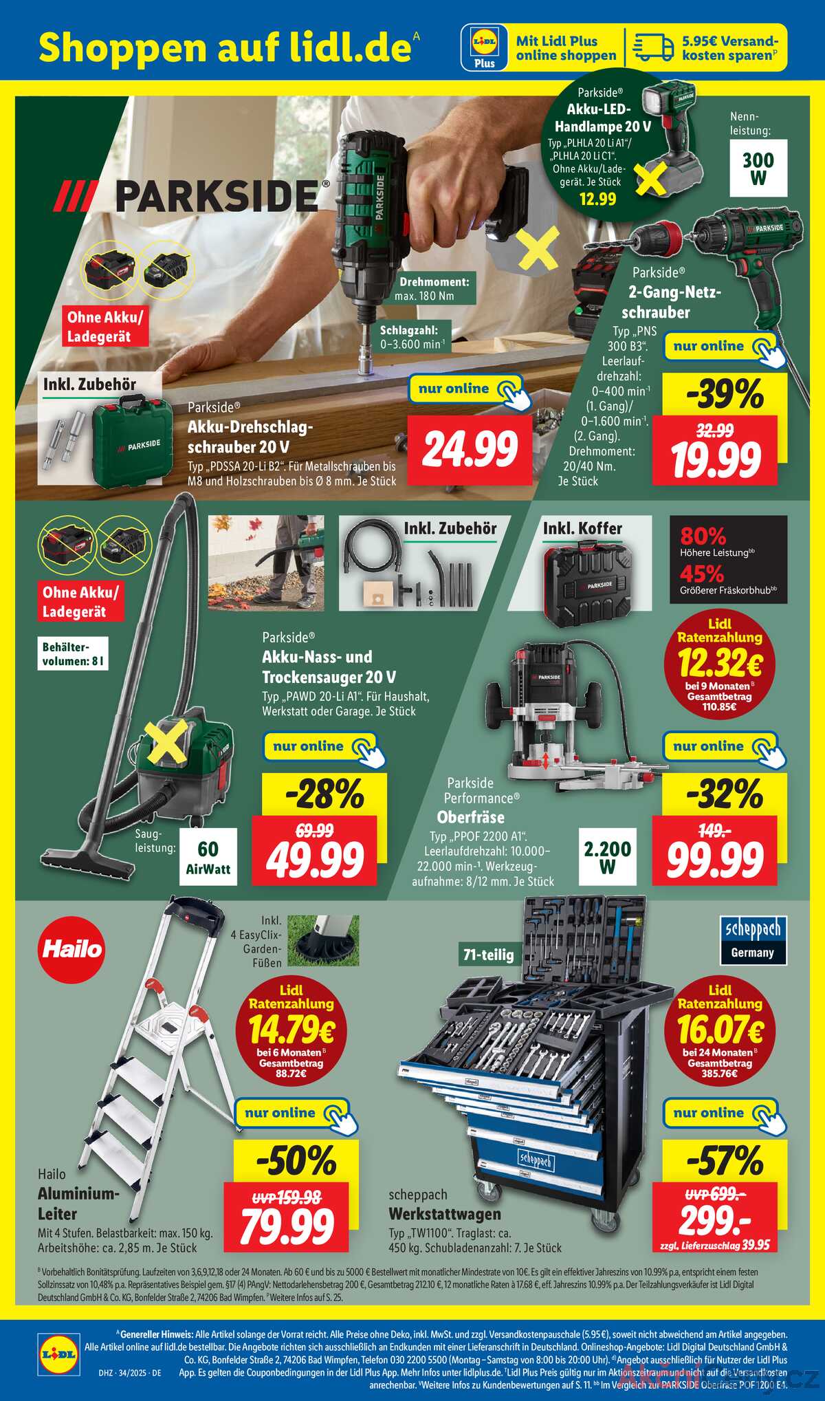 Leták Lidl Německo 18.8.-23.8.2025 strana 22