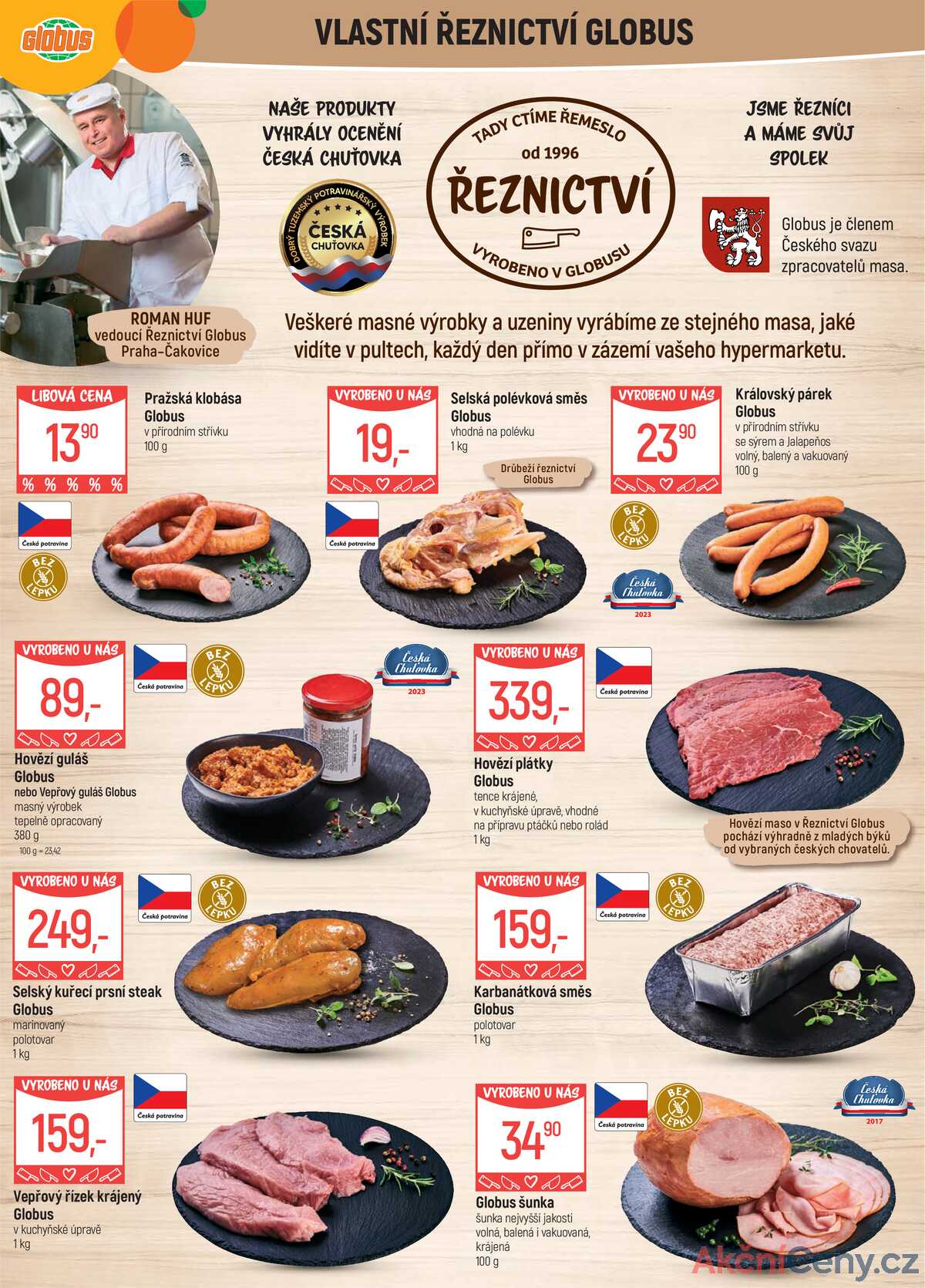 Akční leták Globus 6.8. - 12.8.2025 - Globus Praha - Čakovice strana 5