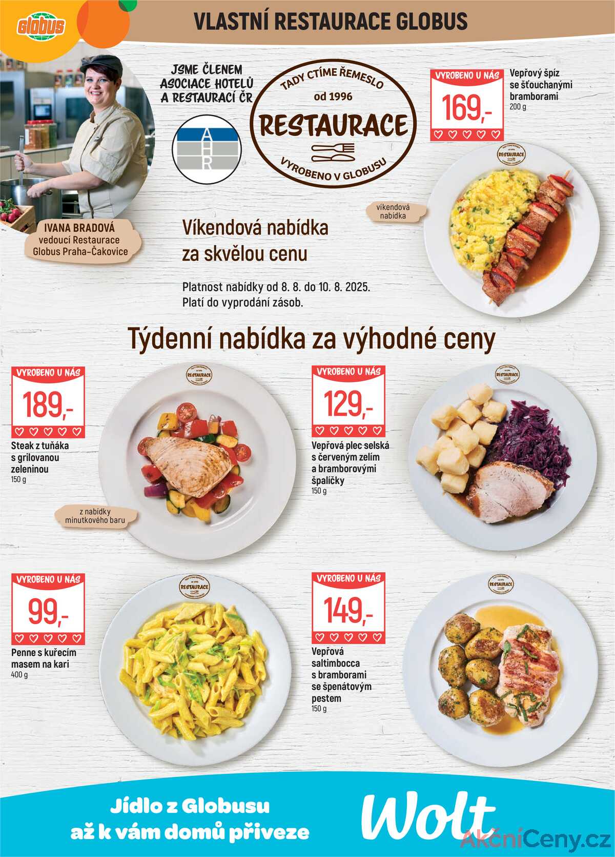 Akční leták Globus 6.8. - 12.8.2025 - Globus Praha - Čakovice strana 7
