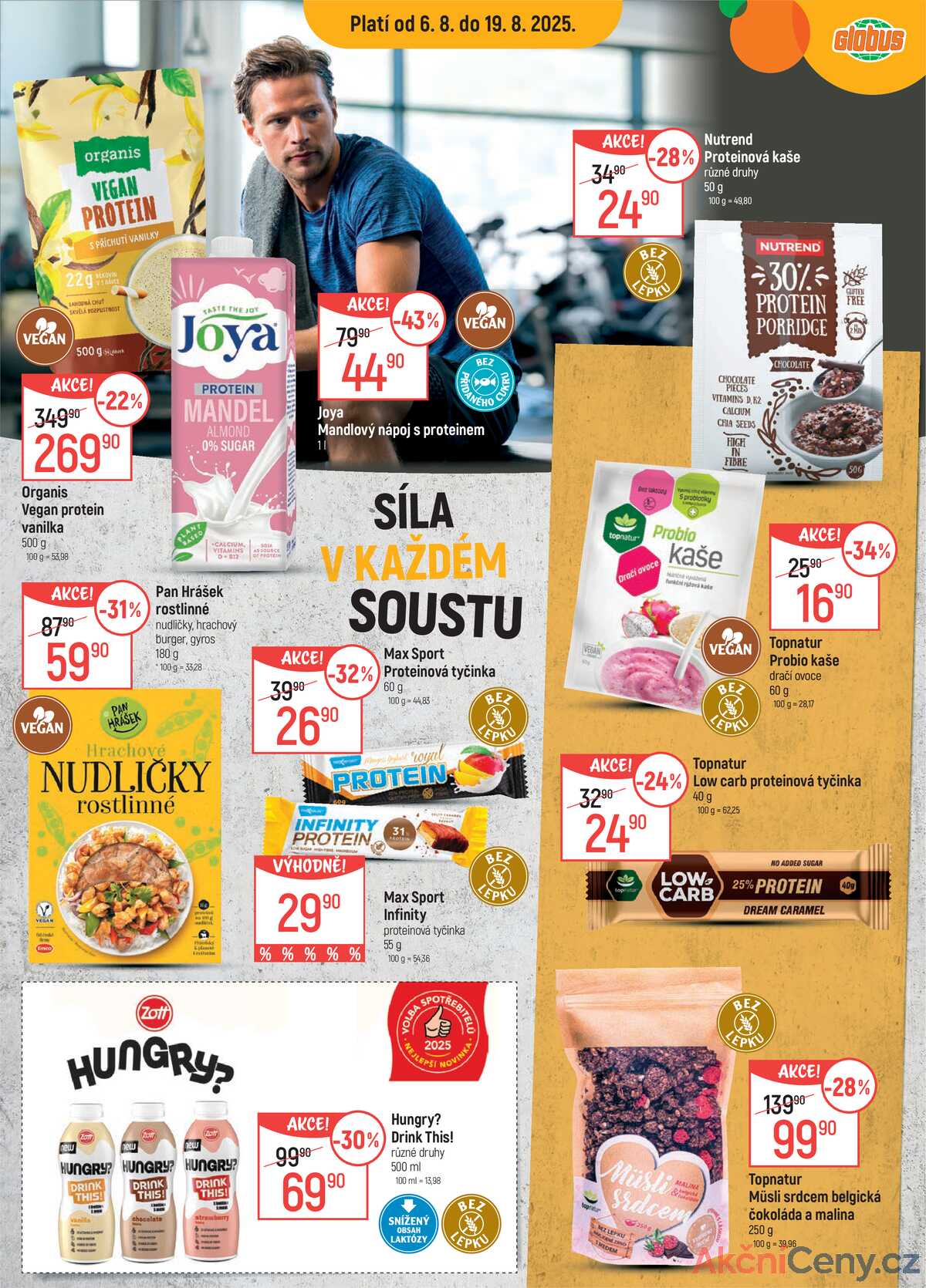 Akční leták Globus 6.8. - 19.8.2025 - Globus Praha - Zličín strana 2