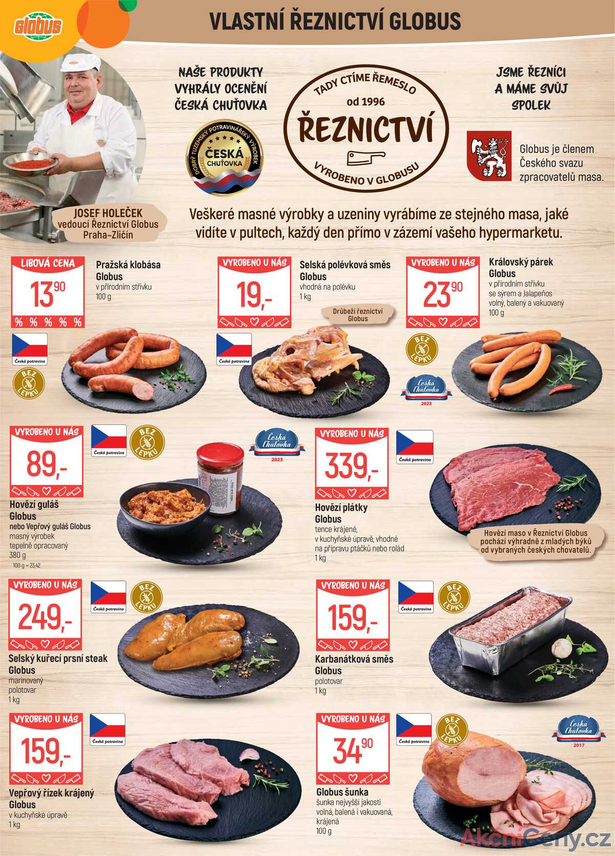 Akční leták Globus 6.8. - 12.8.2025 - Globus Praha - Zličín strana 5