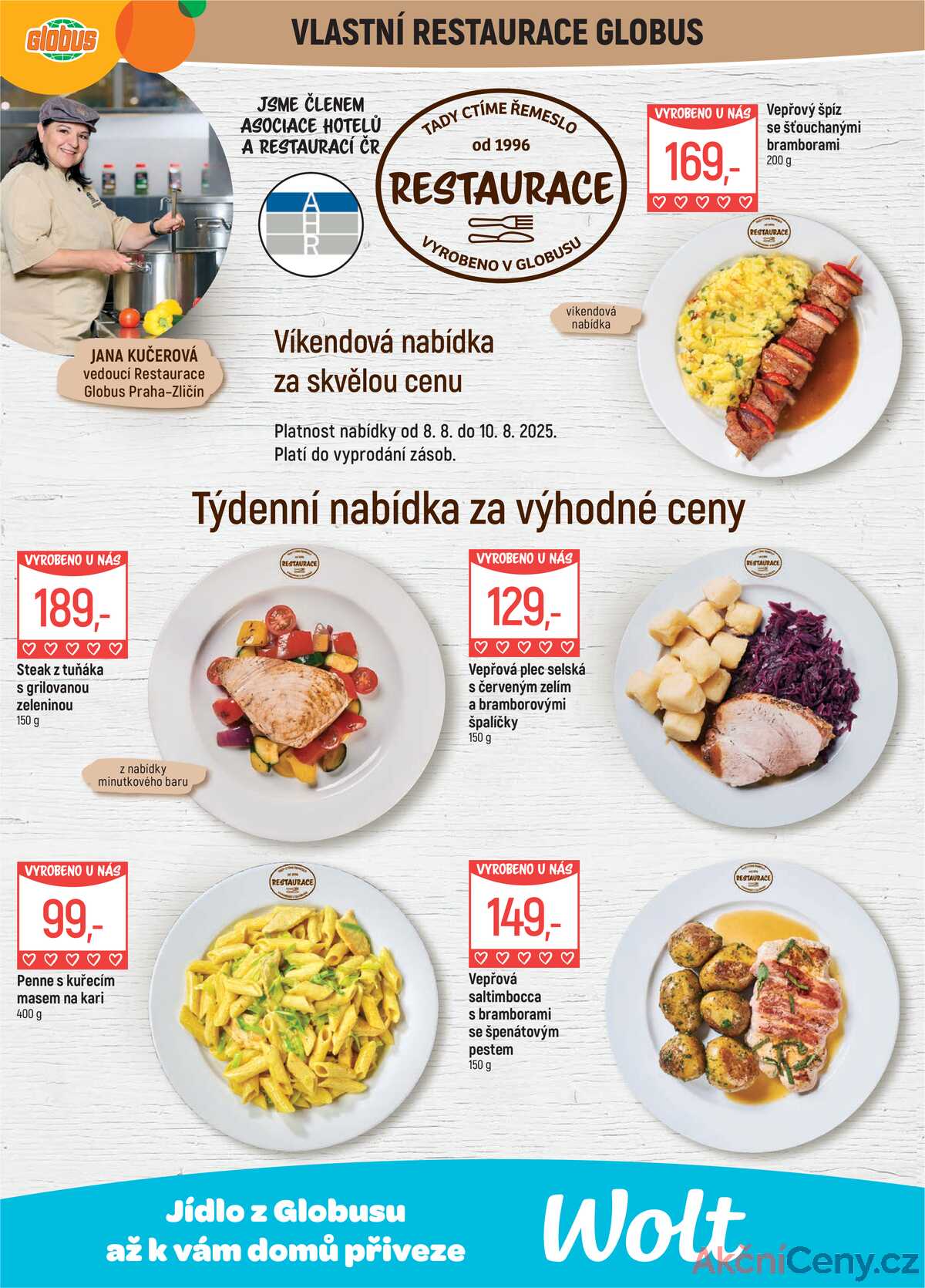 Akční leták Globus 6.8. - 12.8.2025 - Globus Praha - Zličín strana 7