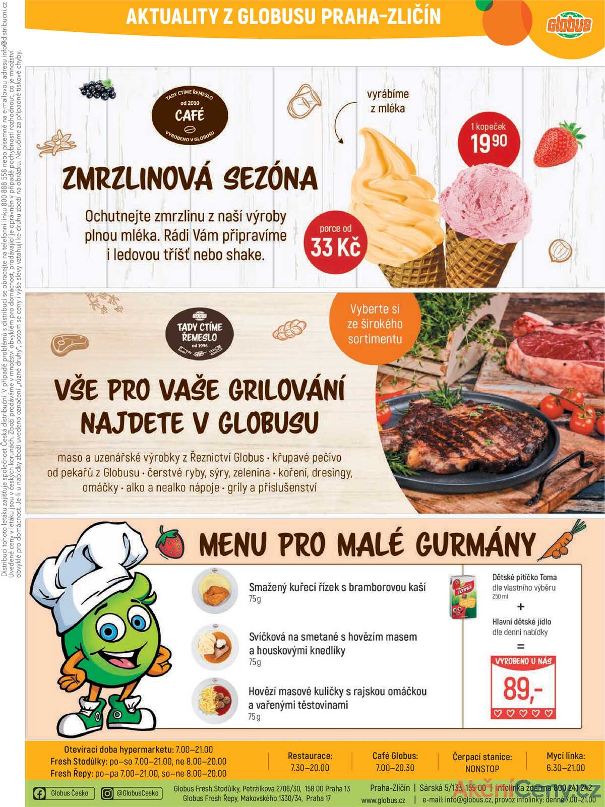 Akční leták Globus 6.8. - 12.8.2025 - Globus Praha - Zličín strana 33