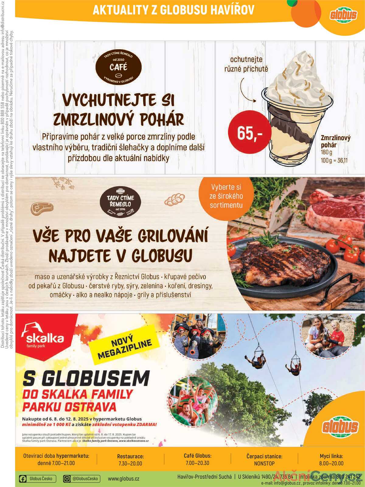 Akční leták Globus 6.8. - 12.8.2025 - Globus Havířov strana 33