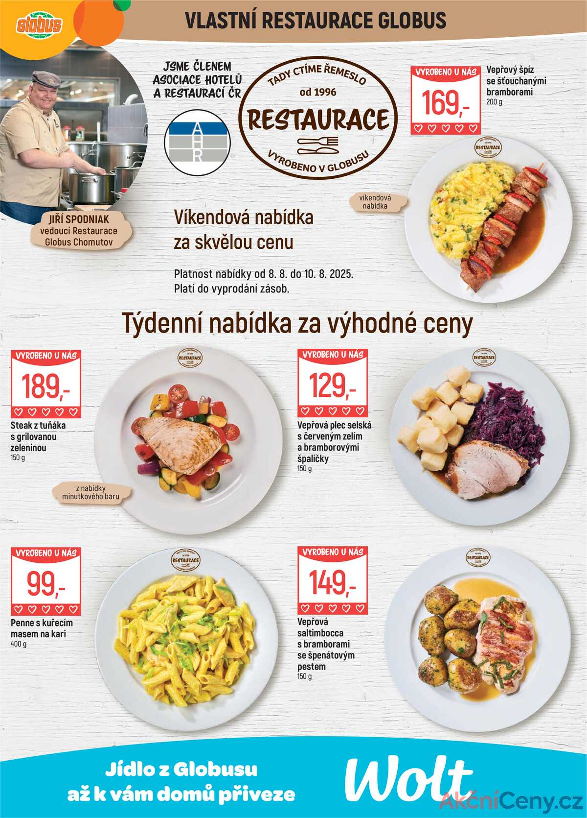 Akční leták Globus 6.8. - 12.8.2025 - Globus Chomutov strana 7