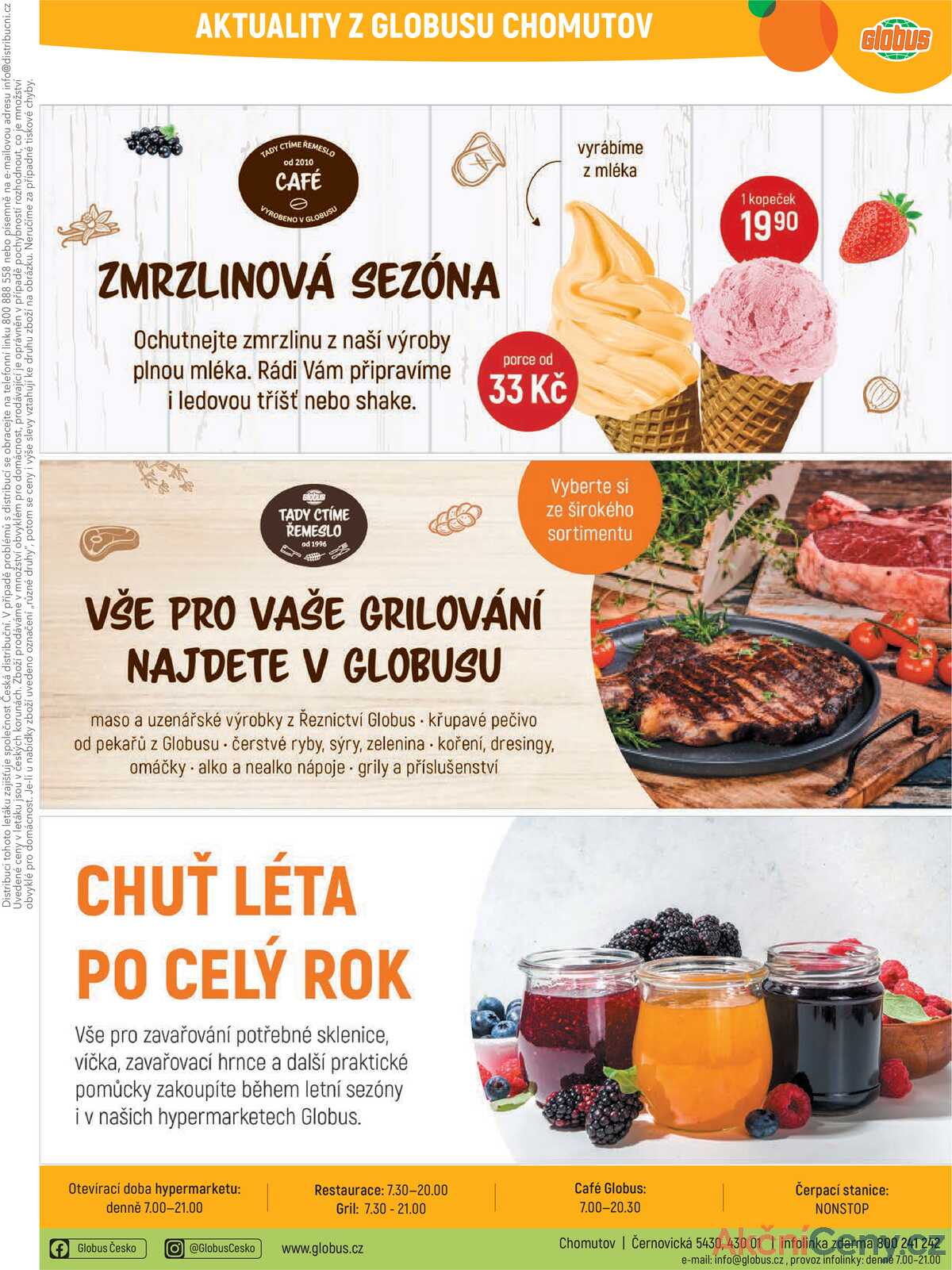 Akční leták Globus 6.8. - 12.8.2025 - Globus Chomutov strana 33