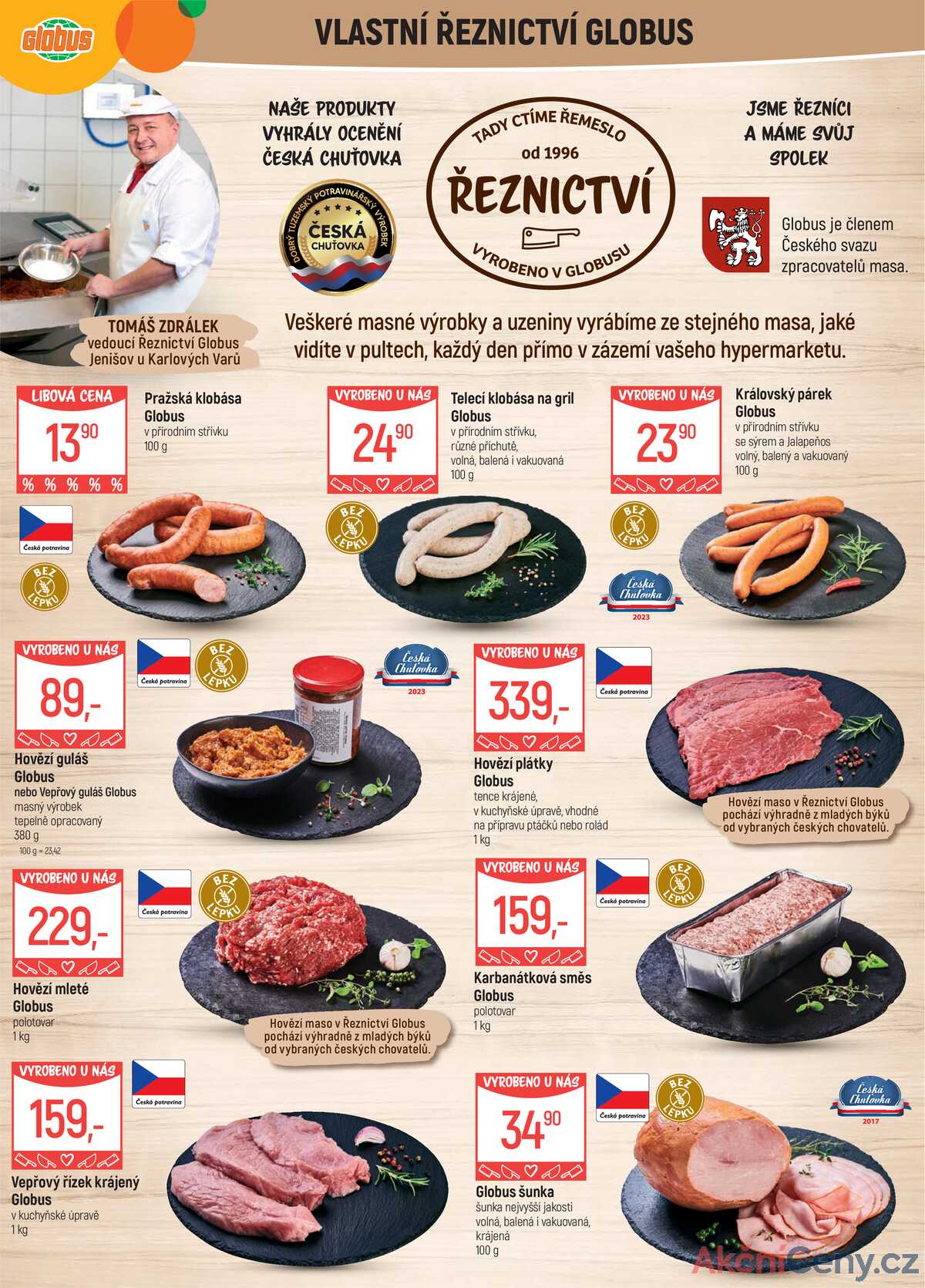 Akční leták Globus 6.8. - 12.8.2025 - Globus Jenišov u Karlových Varů strana 5
