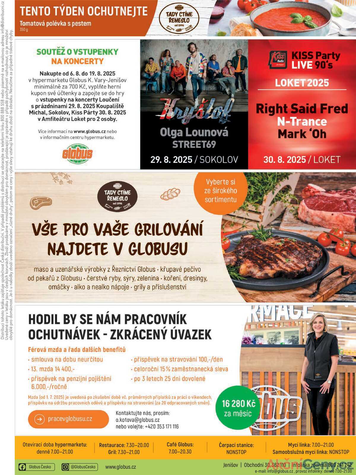 Akční leták Globus 6.8. - 12.8.2025 - Globus Jenišov u Karlových Varů strana 33