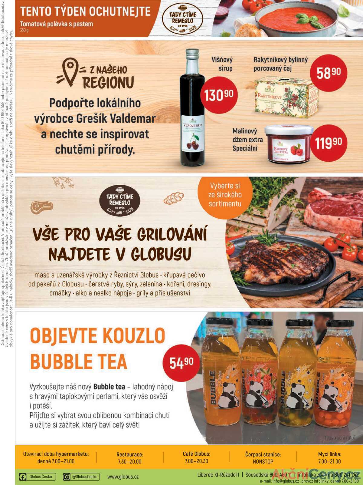 Akční leták Globus 6.8. - 12.8.2025 - Globus Liberec strana 33