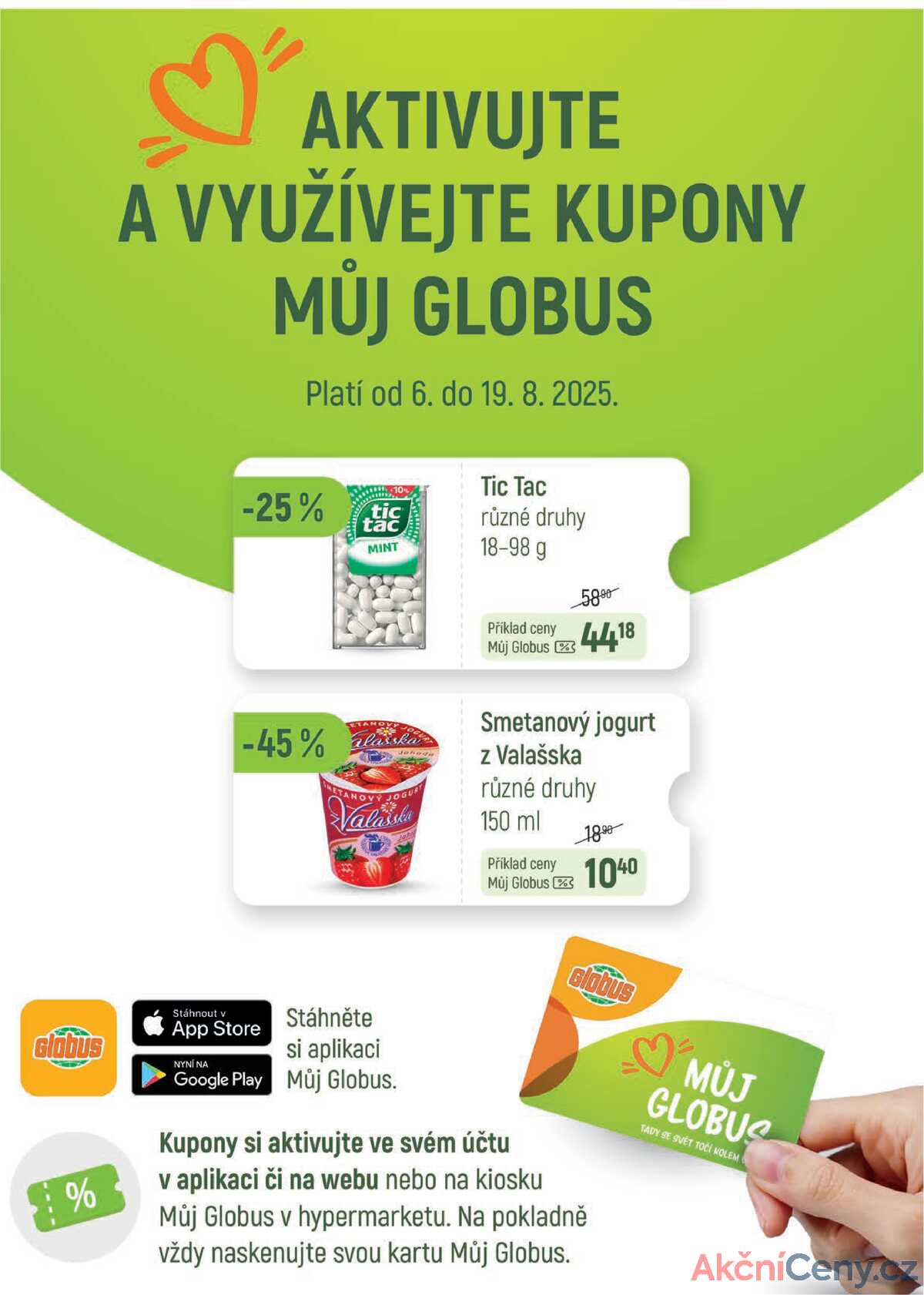 Akční leták Globus 6.8. - 12.8.2025 - Globus Olomouc strana 6