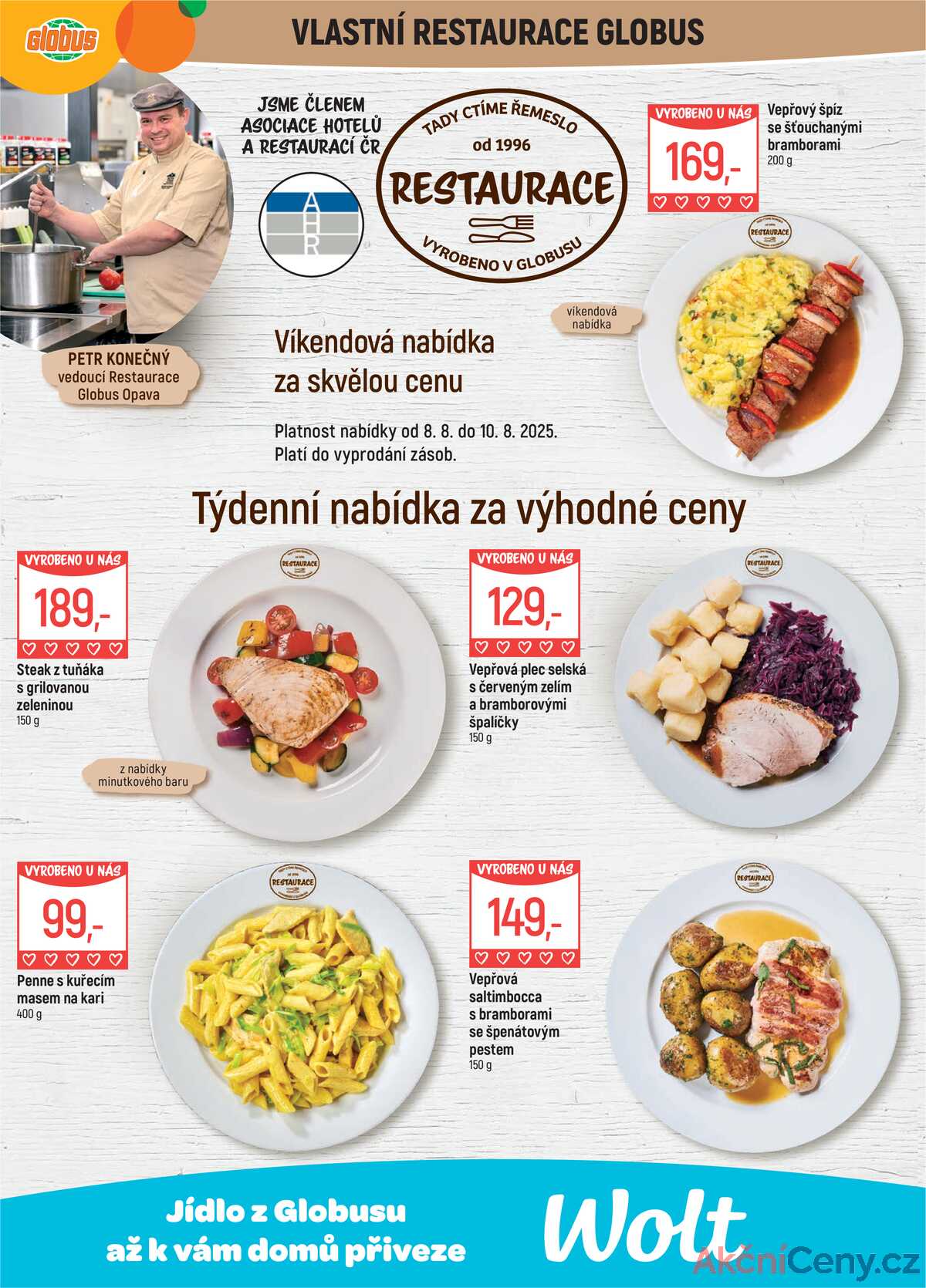 Akční leták Globus 6.8. - 12.8.2025 - Globus Opava strana 7