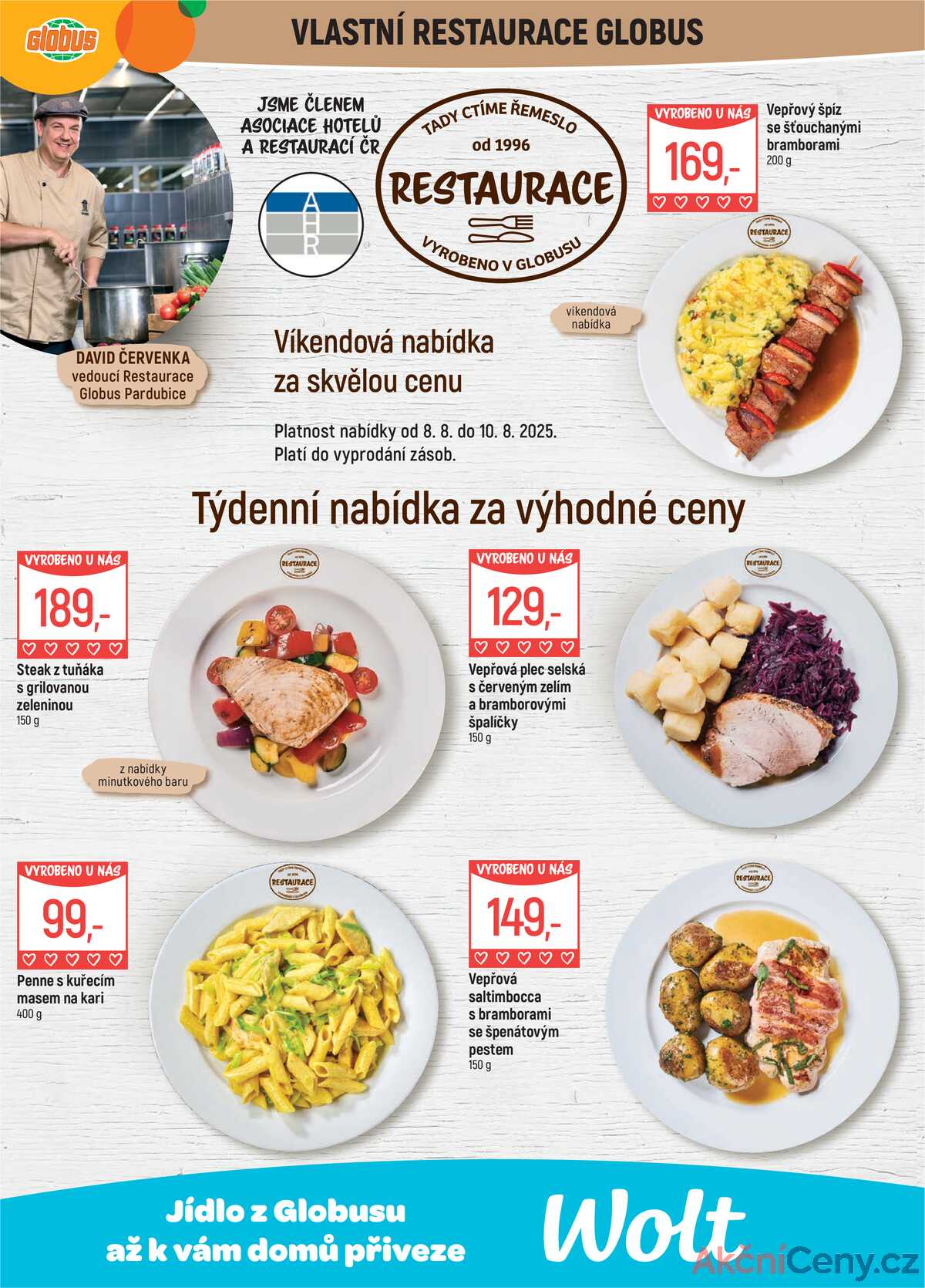 Akční leták Globus 6.8. - 12.8.2025 - Globus Pardubice strana 7