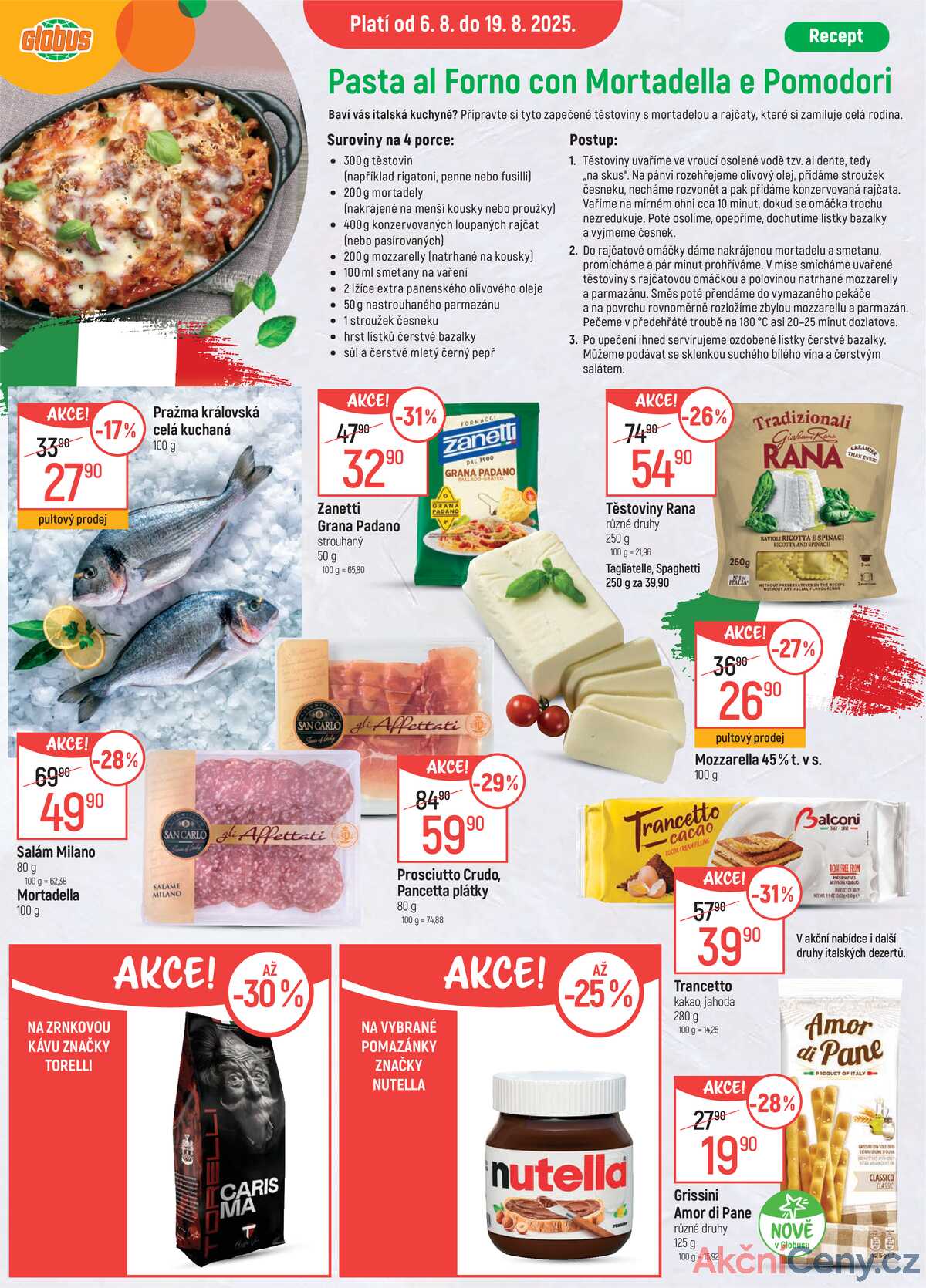 Akční leták Globus 6.8. - 19.8.2025 - Globus Chotíkov u Plzně strana 3