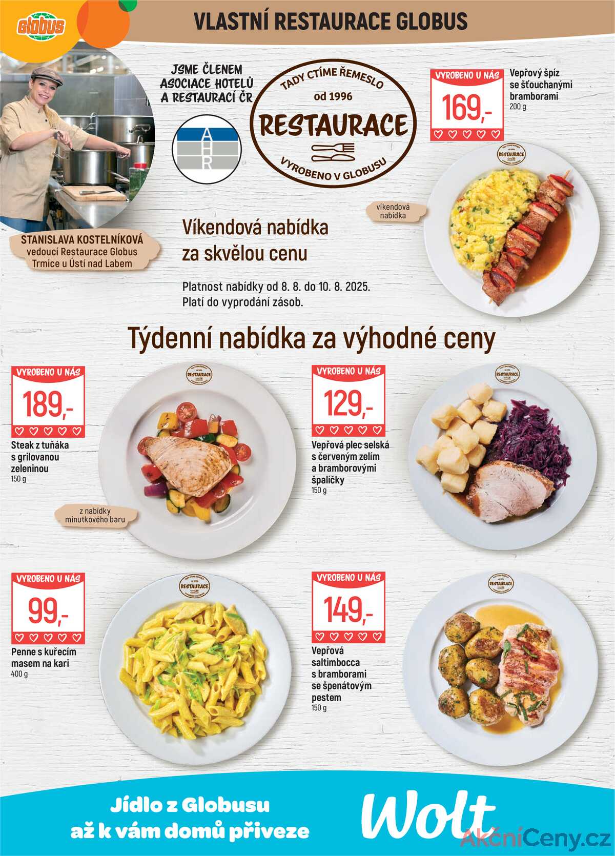 Akční leták Globus 6.8. - 12.8.2025 - Globus Trmice u Ústí nad Labem strana 7