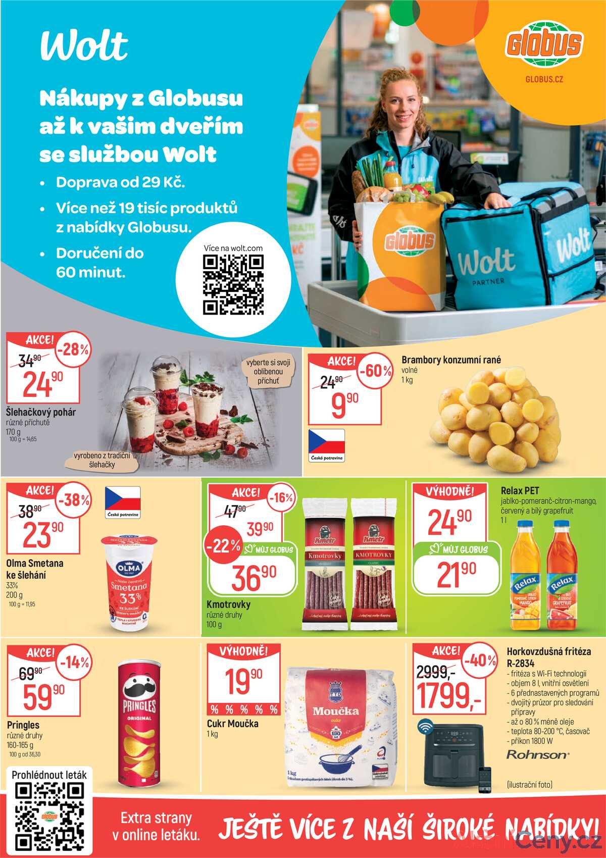 Akční leták Globus 6.8. - 12.8.2025 - Globus Brno Ivanovice strana 2