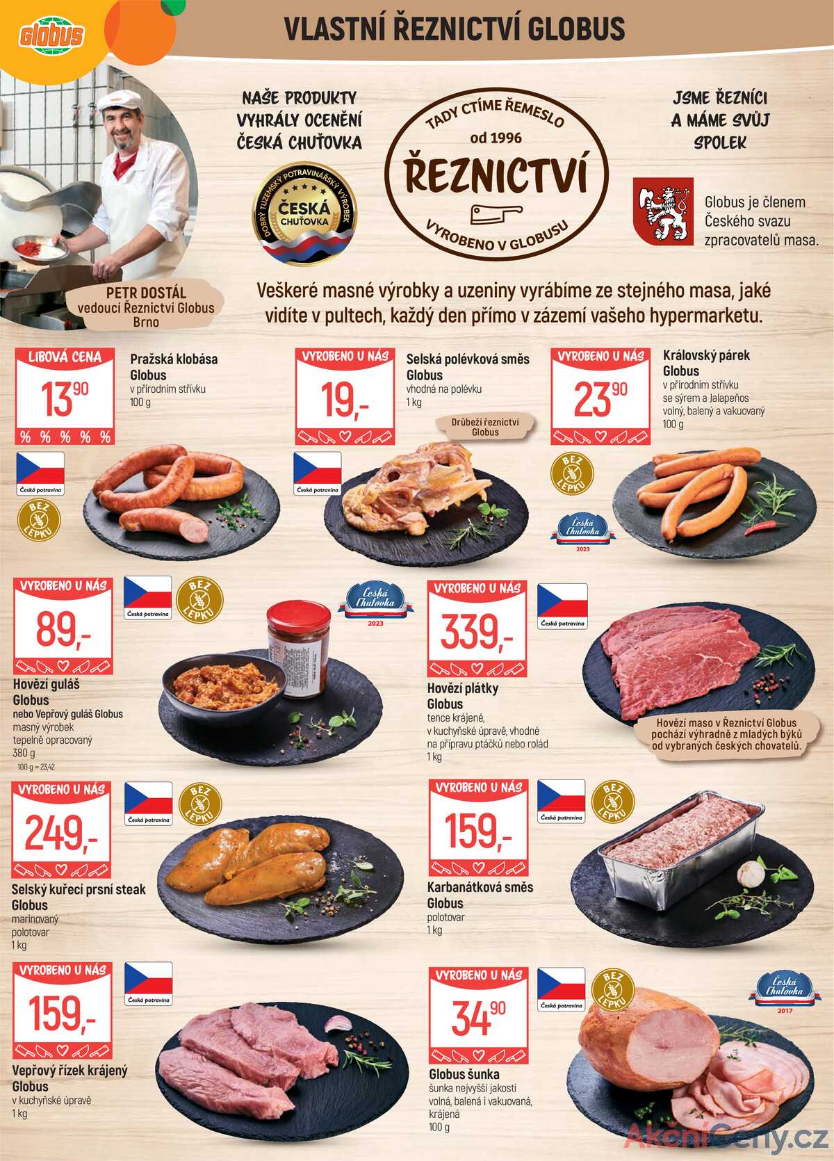 Akční leták Globus 6.8. - 12.8.2025 - Globus Brno Ivanovice strana 5