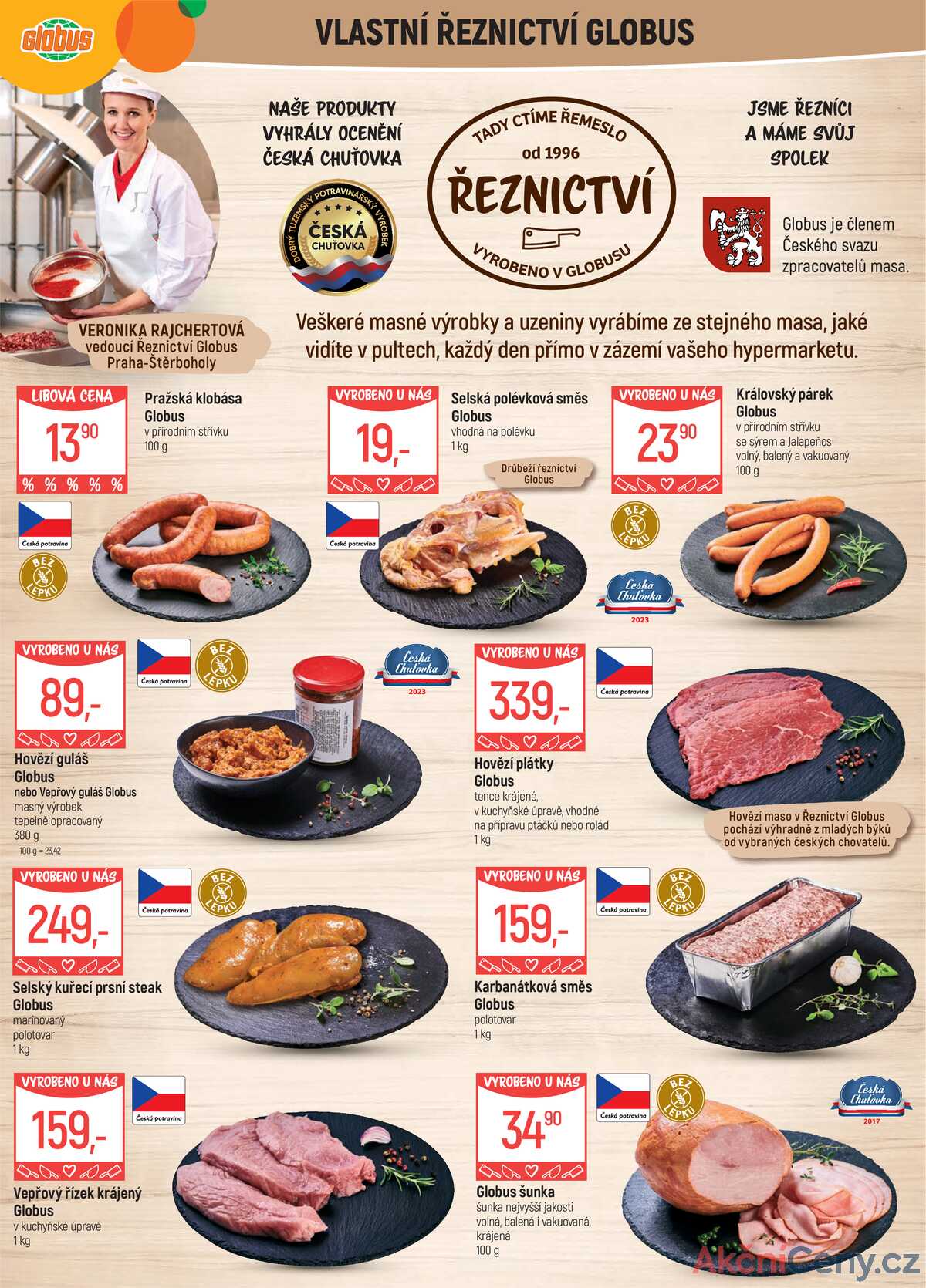Akční leták Globus 6.8. - 12.8.2025 - Globus Praha - Štěrboholy strana 5