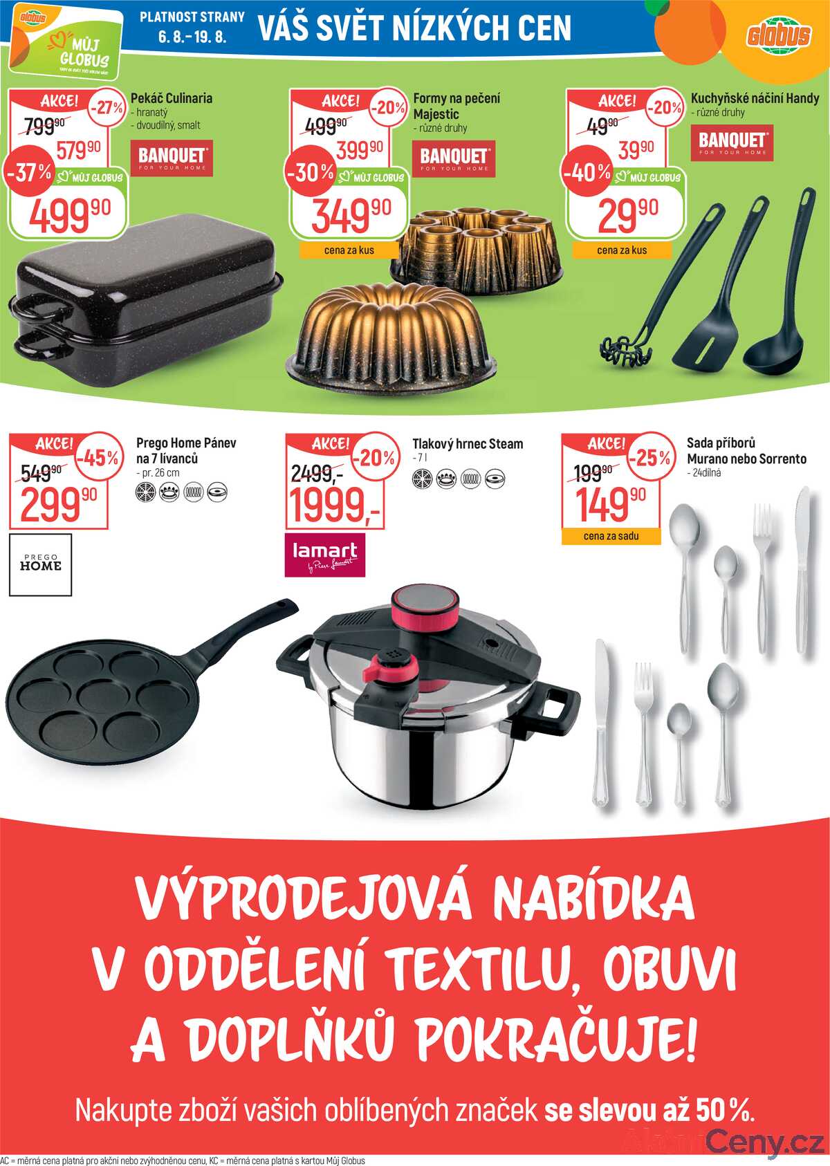 Akční leták Globus 6.8. - 12.8.2025 - Globus Praha - Štěrboholy strana 29
