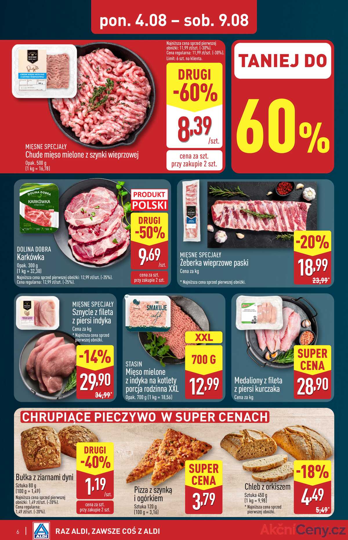Leták Aldi Polsko 4.8.-9.8.2025 strana 6