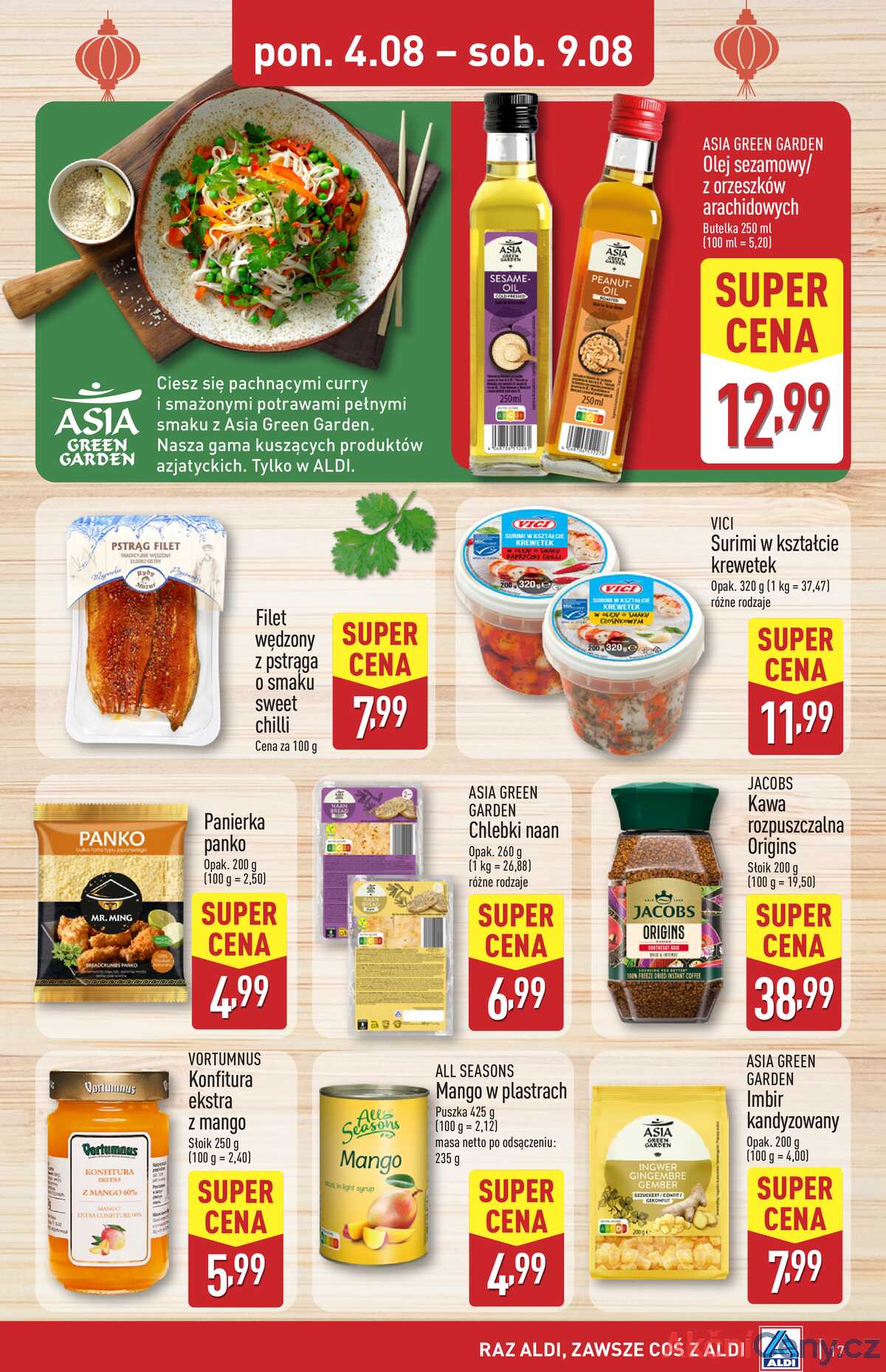 Leták Aldi Polsko 4.8.-9.8.2025 strana 17