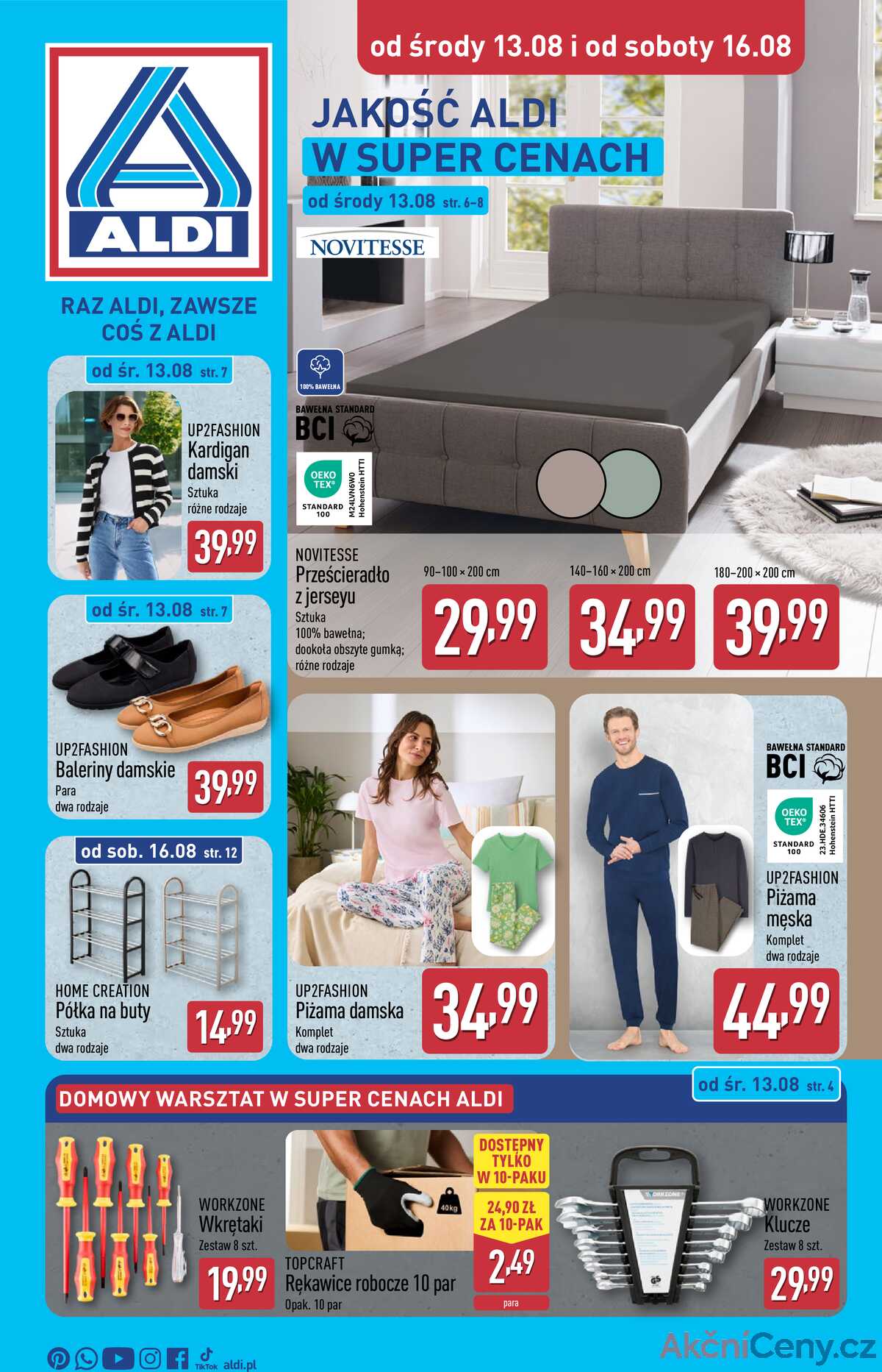 Leták Aldi Polsko 13.8.-19.8.2025 strana 1