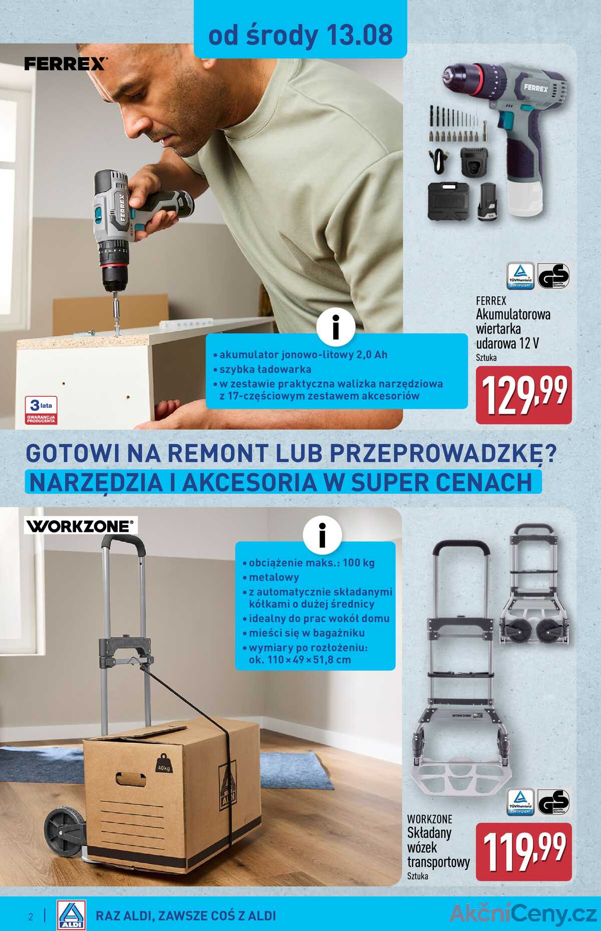 Leták Aldi Polsko 13.8.-19.8.2025 strana 2