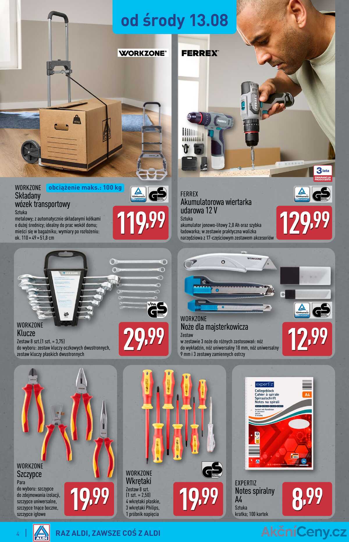 Leták Aldi Polsko 13.8.-19.8.2025 strana 4