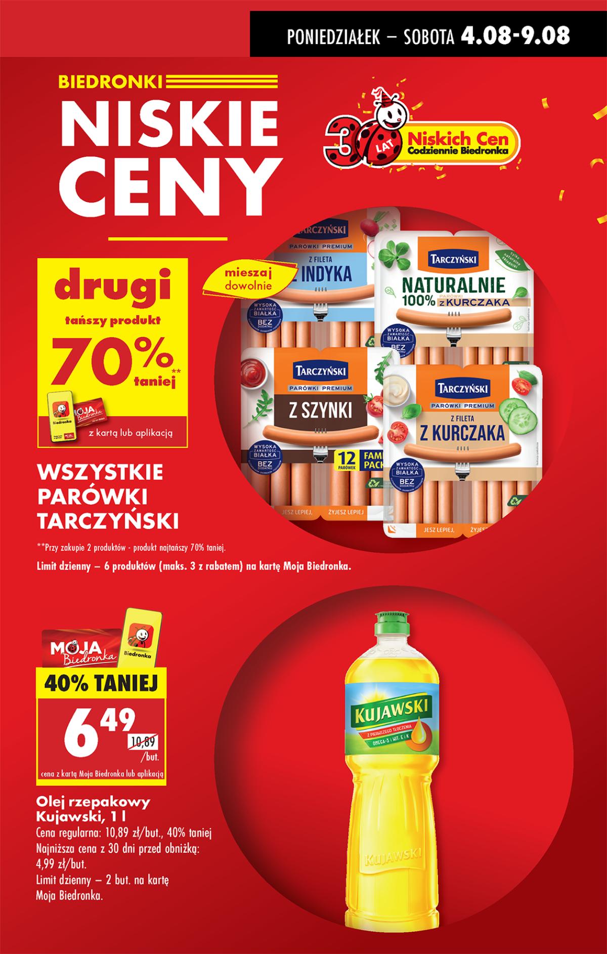 Leták Biedronka Polsko 4.8.-10.8.2025 strana 5