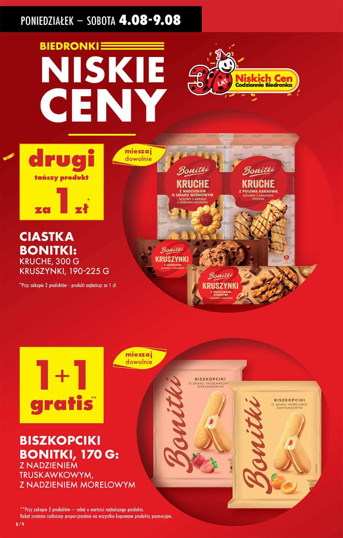 Leták Biedronka Polsko 4.8.-10.8.2025 strana 8