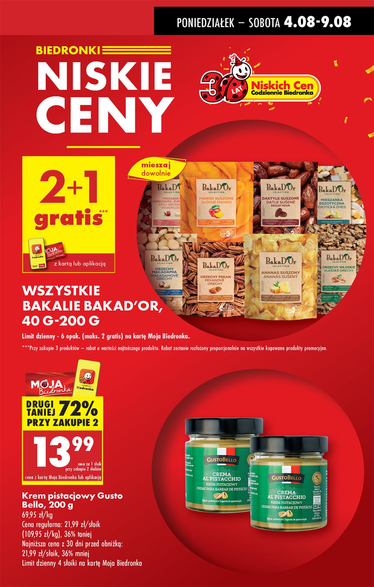 Leták Biedronka Polsko 4.8.-10.8.2025 strana 9