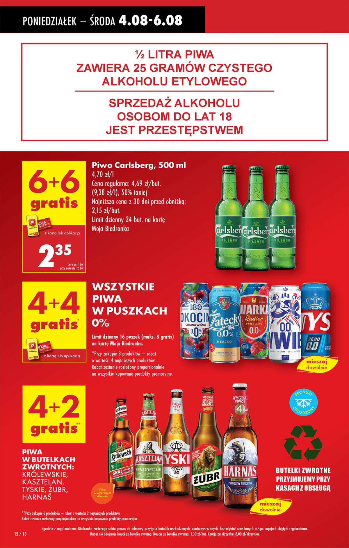 Leták Biedronka Polsko 4.8.-10.8.2025 strana 12