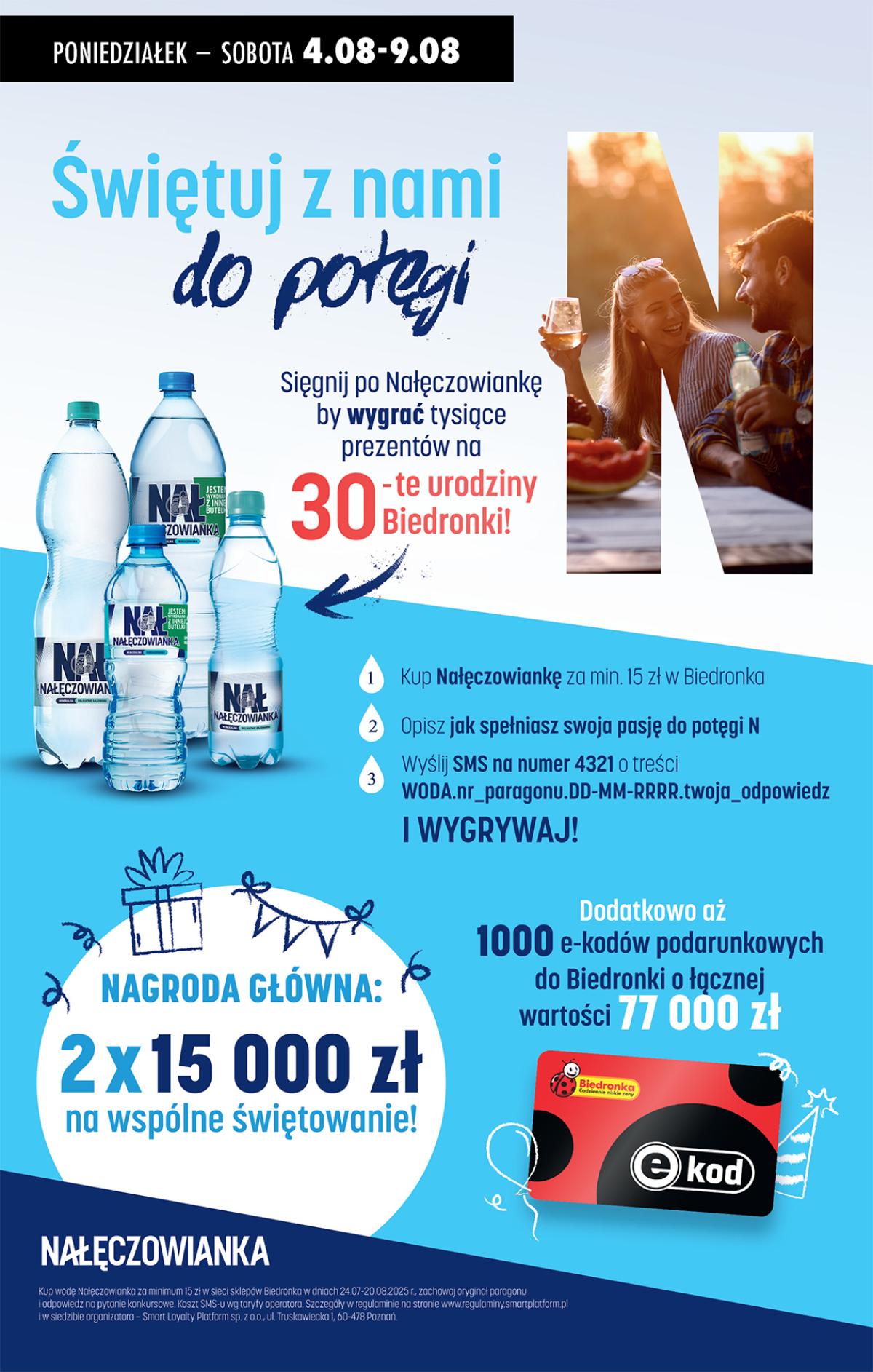 Leták Biedronka Polsko 4.8.-10.8.2025 strana 60