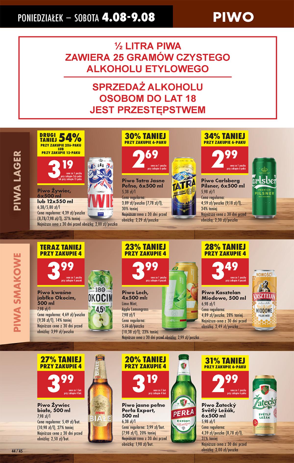 Leták Biedronka Polsko 4.8.-10.8.2025 strana 62