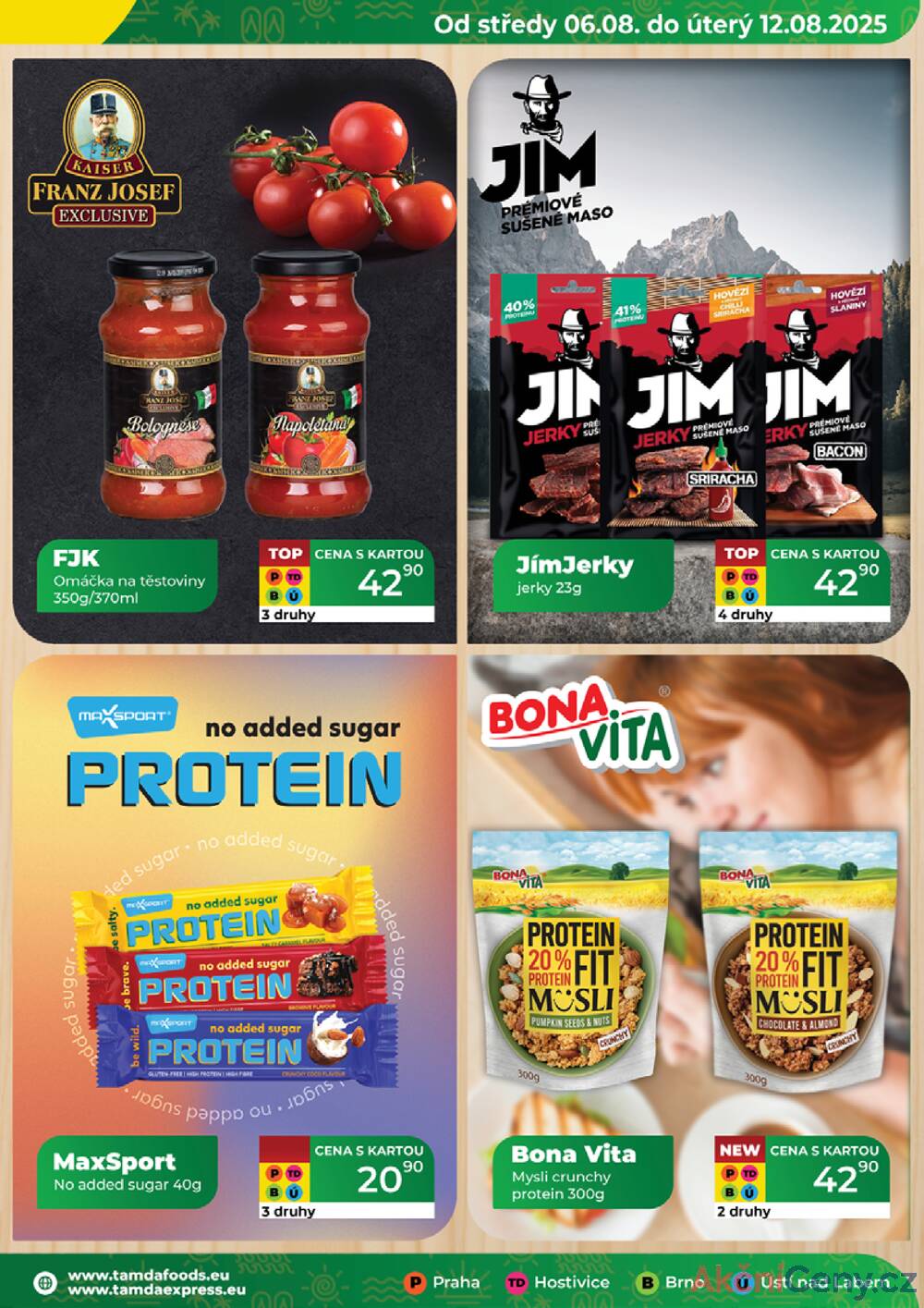 Leták Tamda Foods - Tamda Foods od 6.8. do 12.8.2025 - strana 13