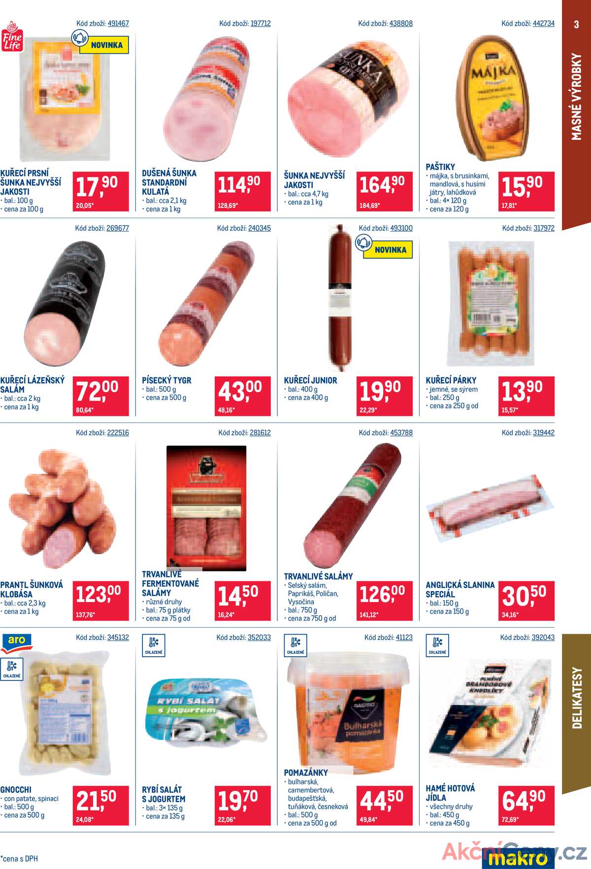 MAKRO Maloobchod od 30.7. do 12.8.2025 strana 3