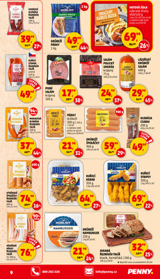 Leták Penny Market
		  platný do 13.8.2025 - strana 9