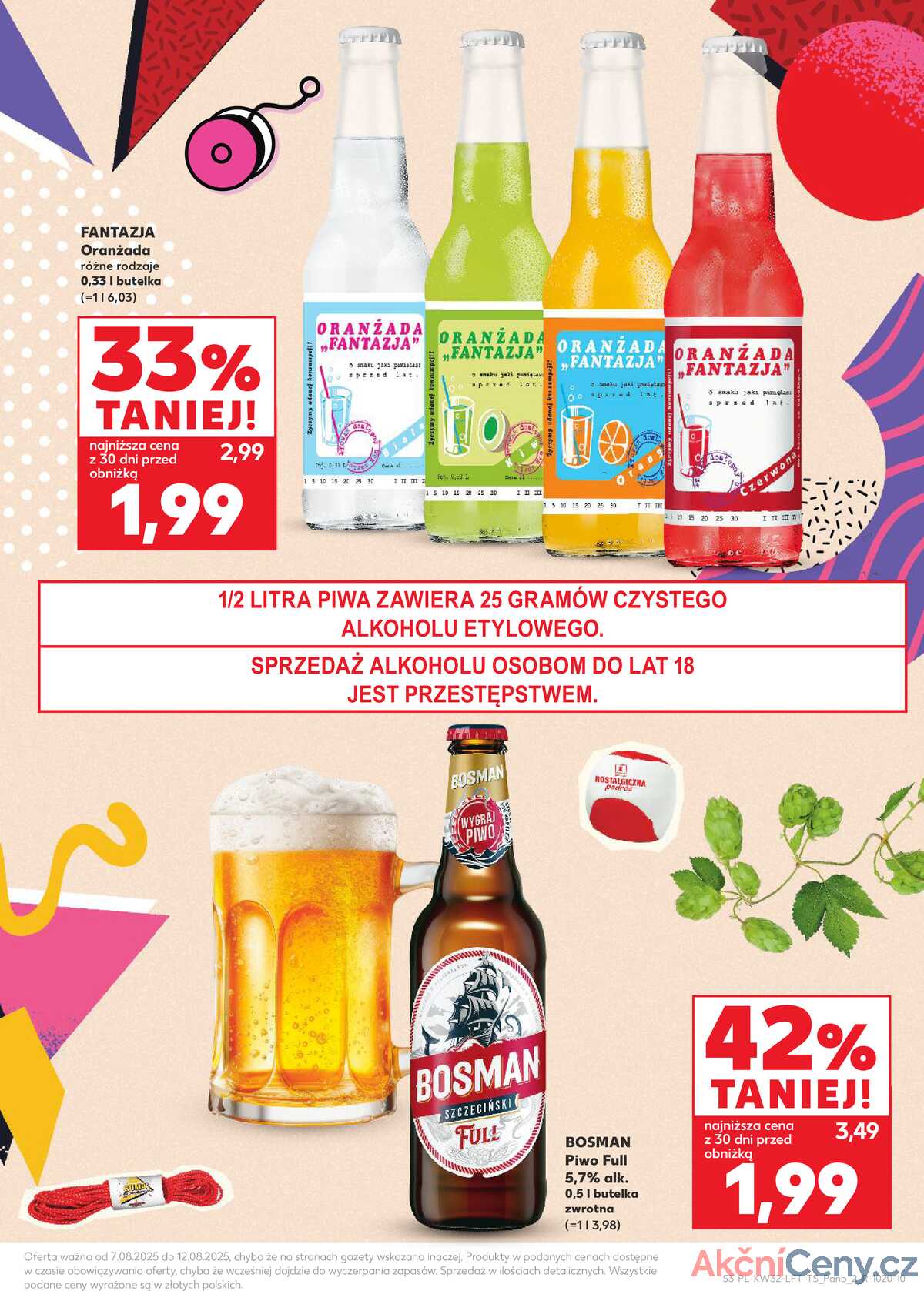 Leták Kaufland Polsko 7.8.-12.8.2025 - Noviny týdne strana 3
