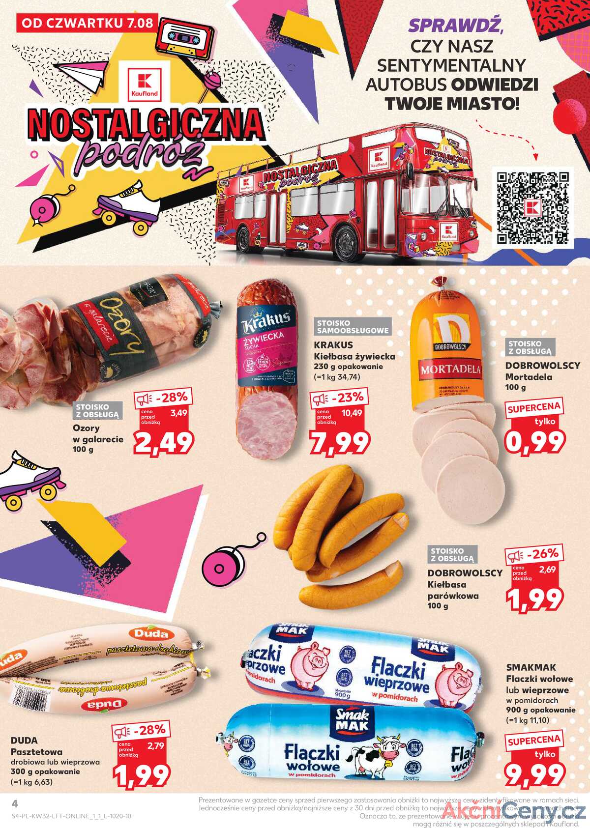 Leták Kaufland Polsko 7.8.-12.8.2025 - Noviny týdne strana 4