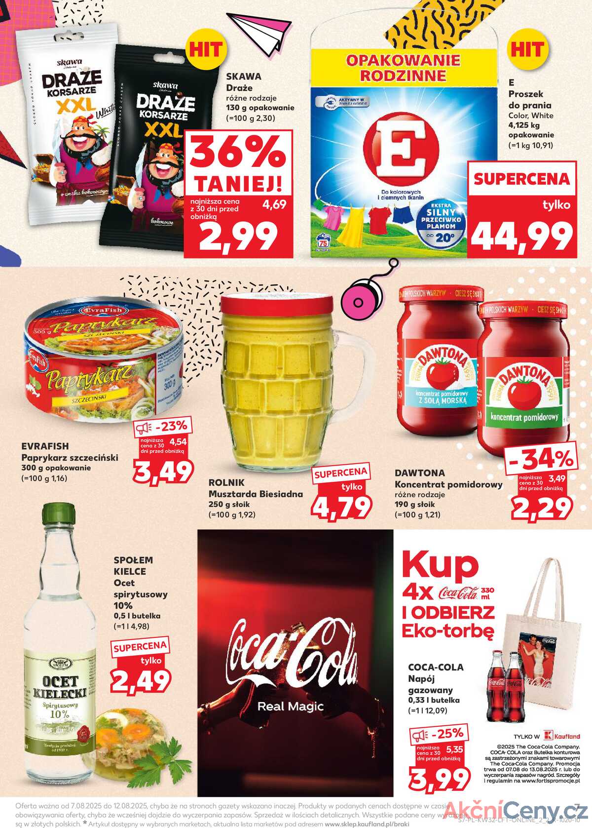 Leták Kaufland Polsko 7.8.-12.8.2025 - Noviny týdne strana 7