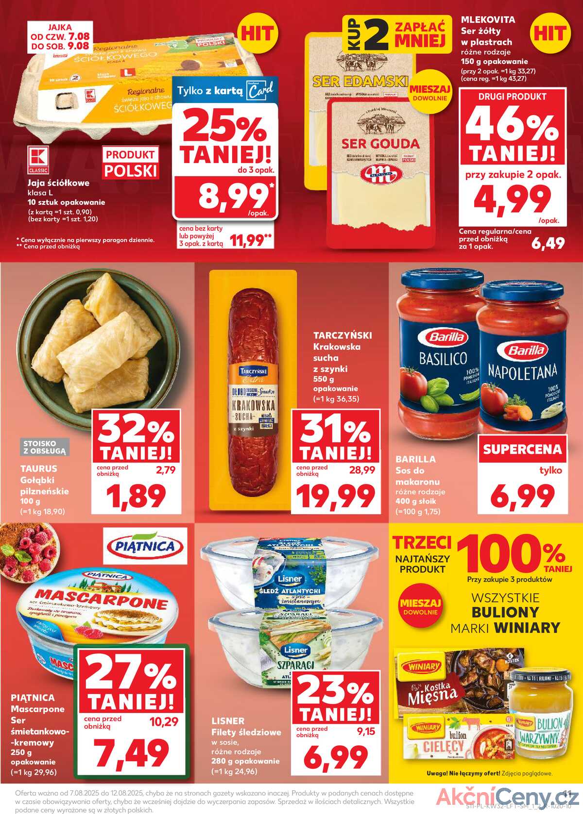 Leták Kaufland Polsko 7.8.-12.8.2025 - Noviny týdne strana 11