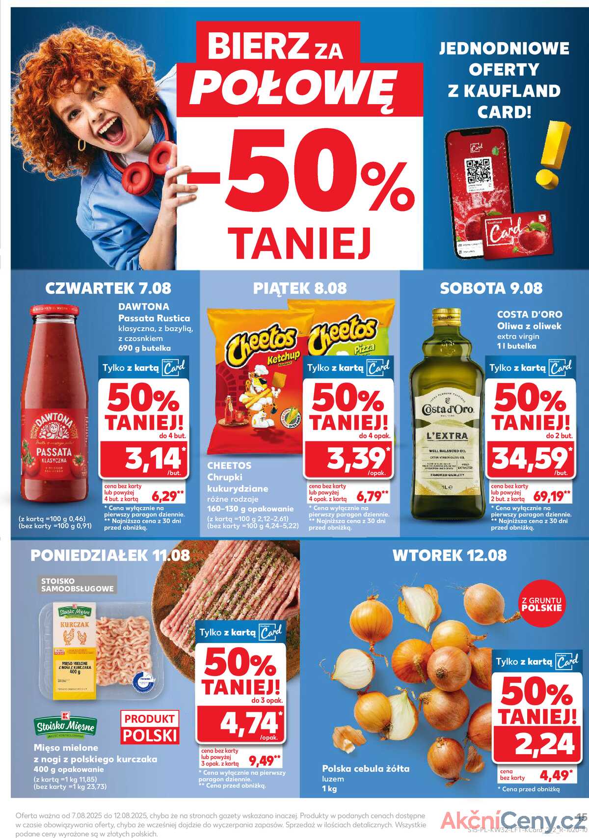 Leták Kaufland Polsko 7.8.-12.8.2025 - Noviny týdne strana 15