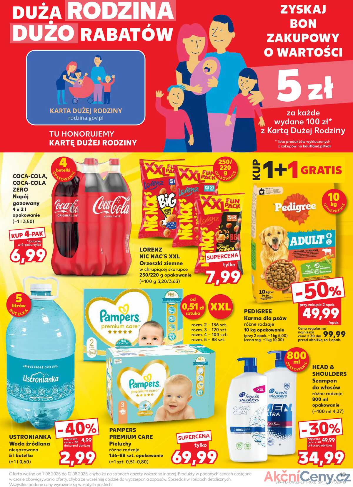 Leták Kaufland Polsko 7.8.-12.8.2025 - Noviny týdne strana 19