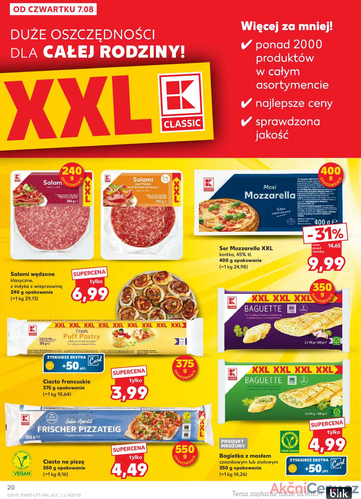 Leták Kaufland Polsko 7.8.-12.8.2025 - Noviny týdne strana 20