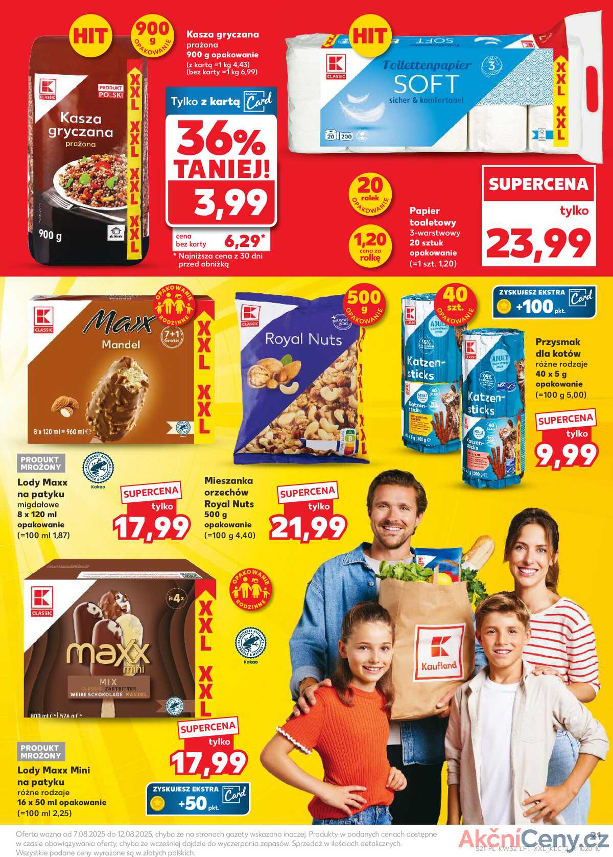 Leták Kaufland Polsko 7.8.-12.8.2025 - Noviny týdne strana 21